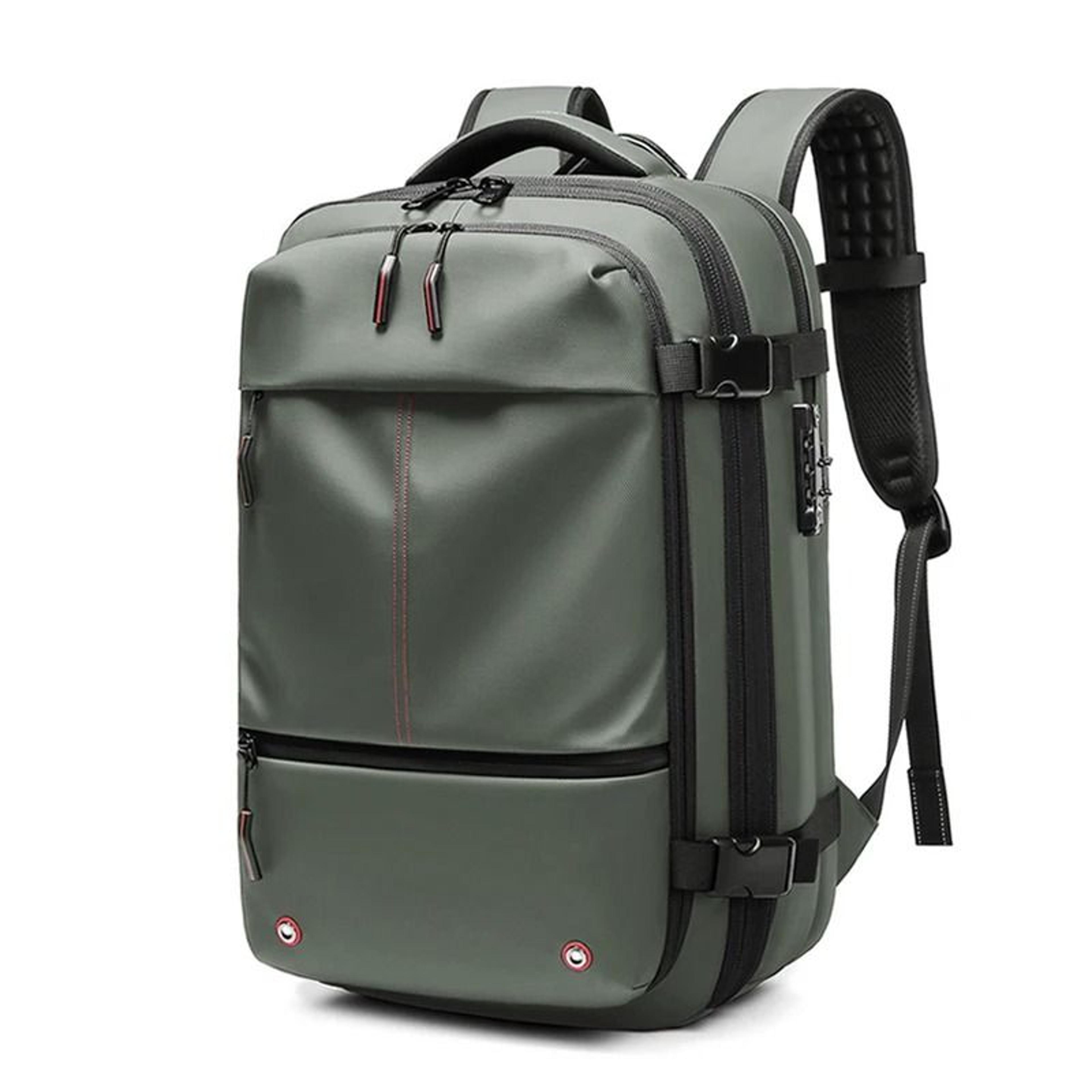 17 Inch Vacuum Compression Travel Laptop Backpack Large Capacity Business School Bag 6