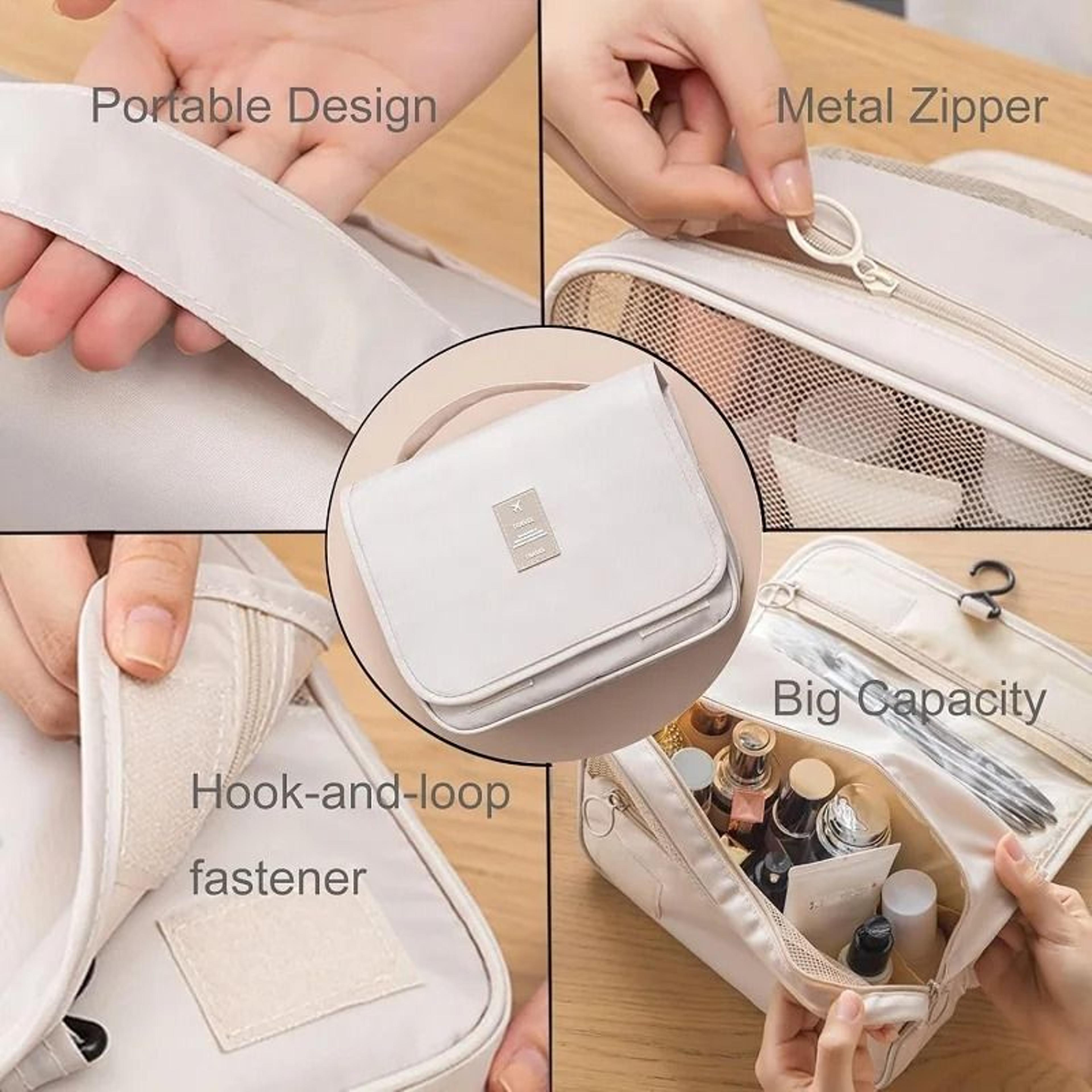 Waterproof Hanging Toiletry Bag Portable Travel Makeup Organizer 8