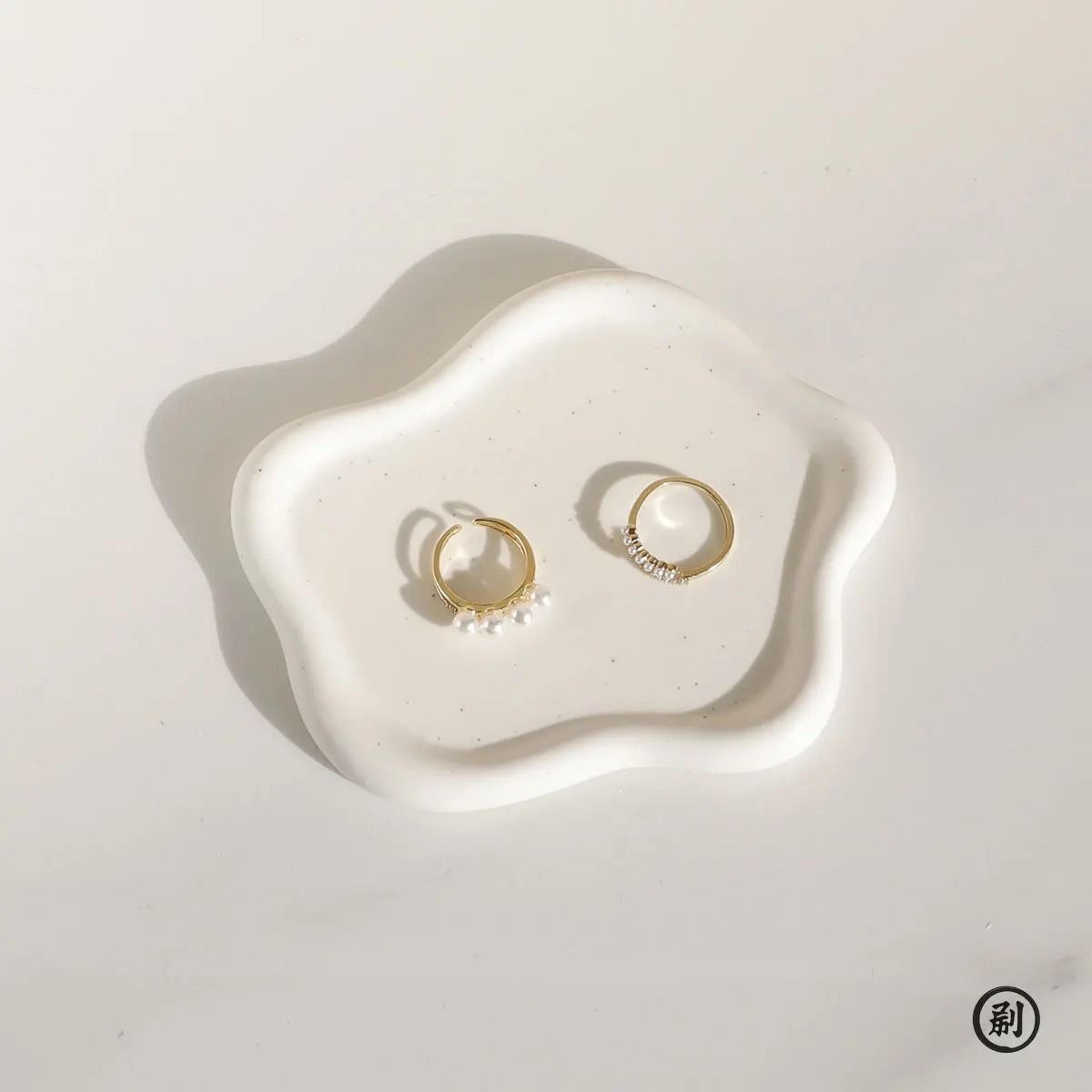 cloud jewelry dish tray decorative ring and trinket holder