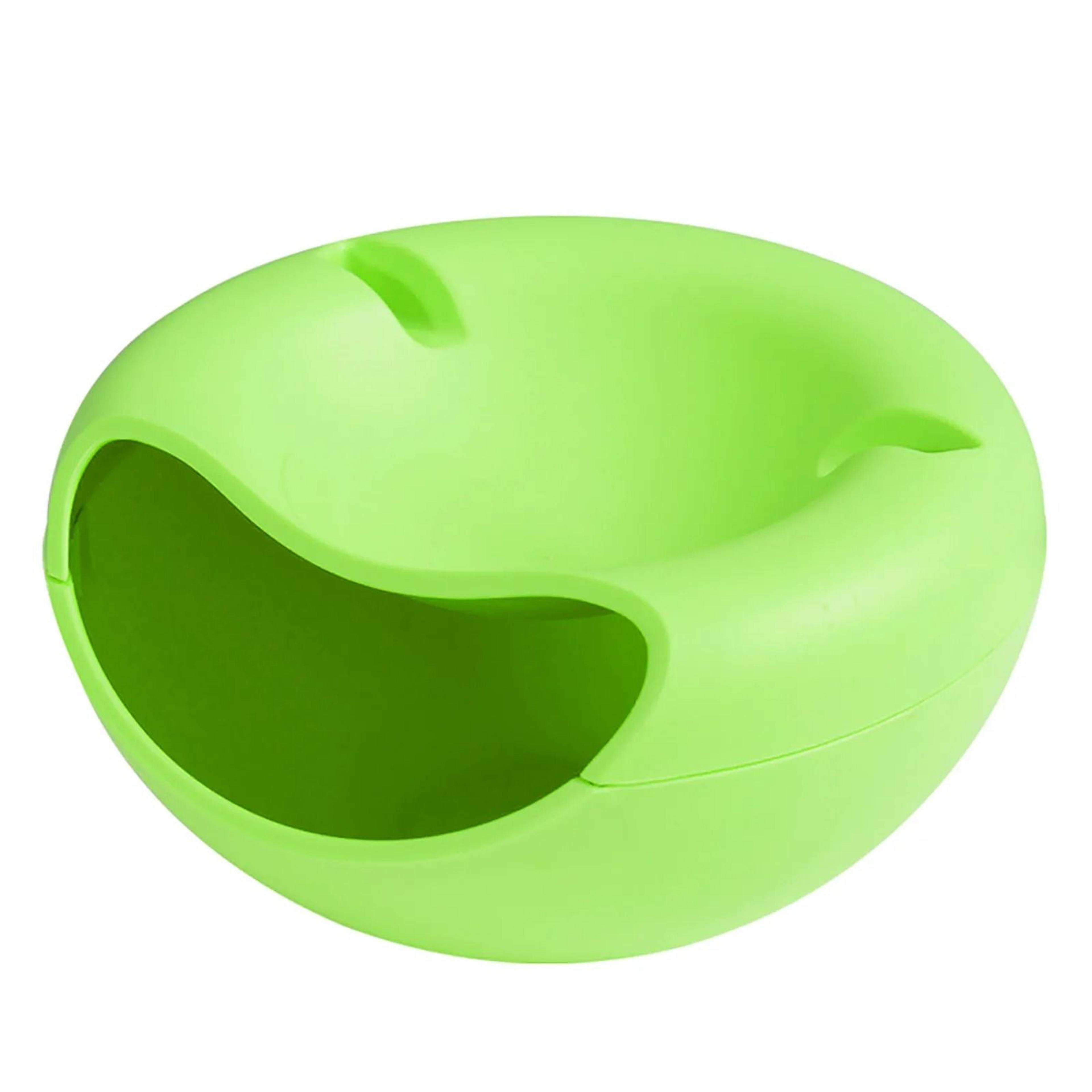 Double Layer Snack Bowl With Shell Storage Creative Nut Snack Container For Seeds Dry Fruits And Sn 4