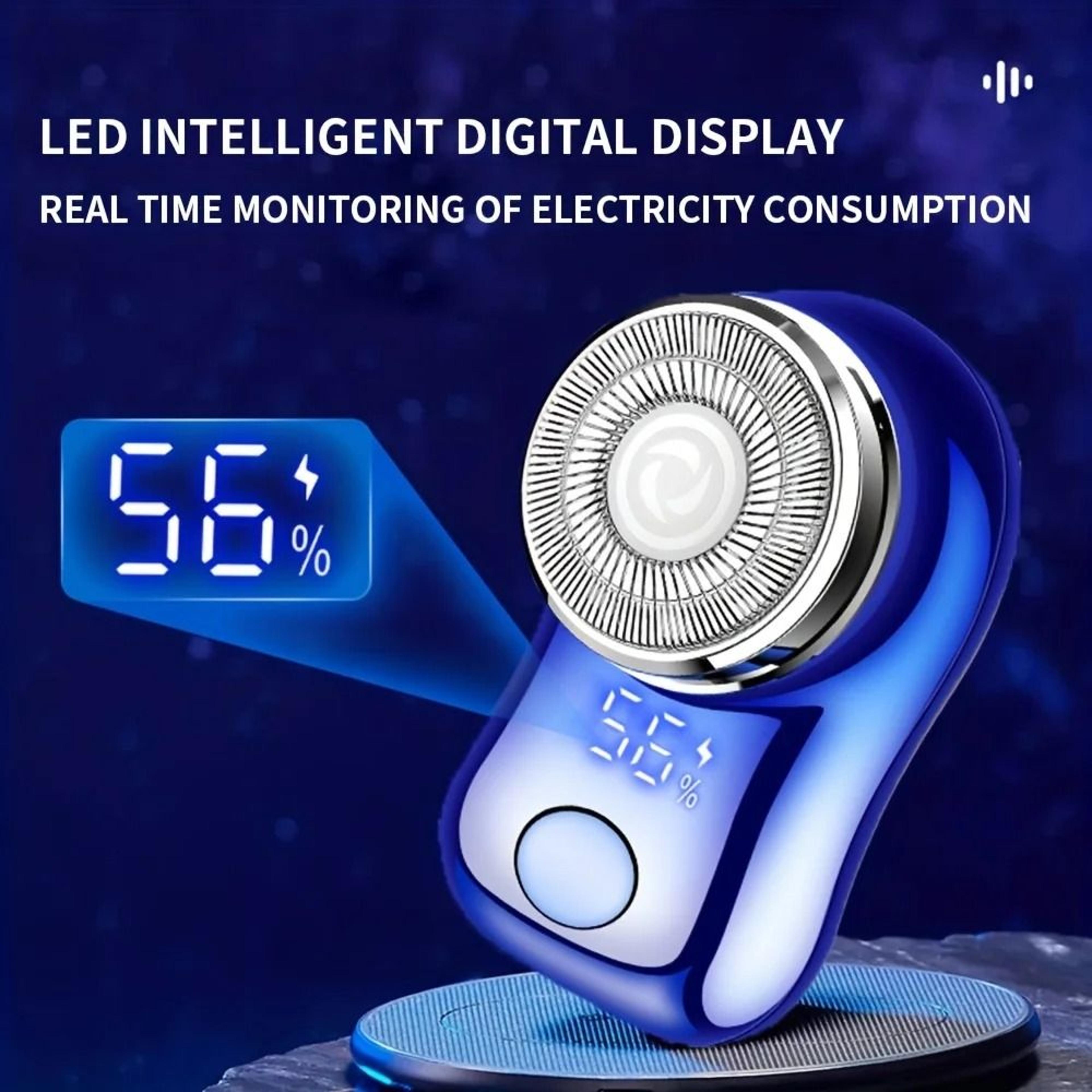 PocketPro Mini Electric Shaver For Men Portable Capsule Electric Razor Compact Travel Beard Shaver 6