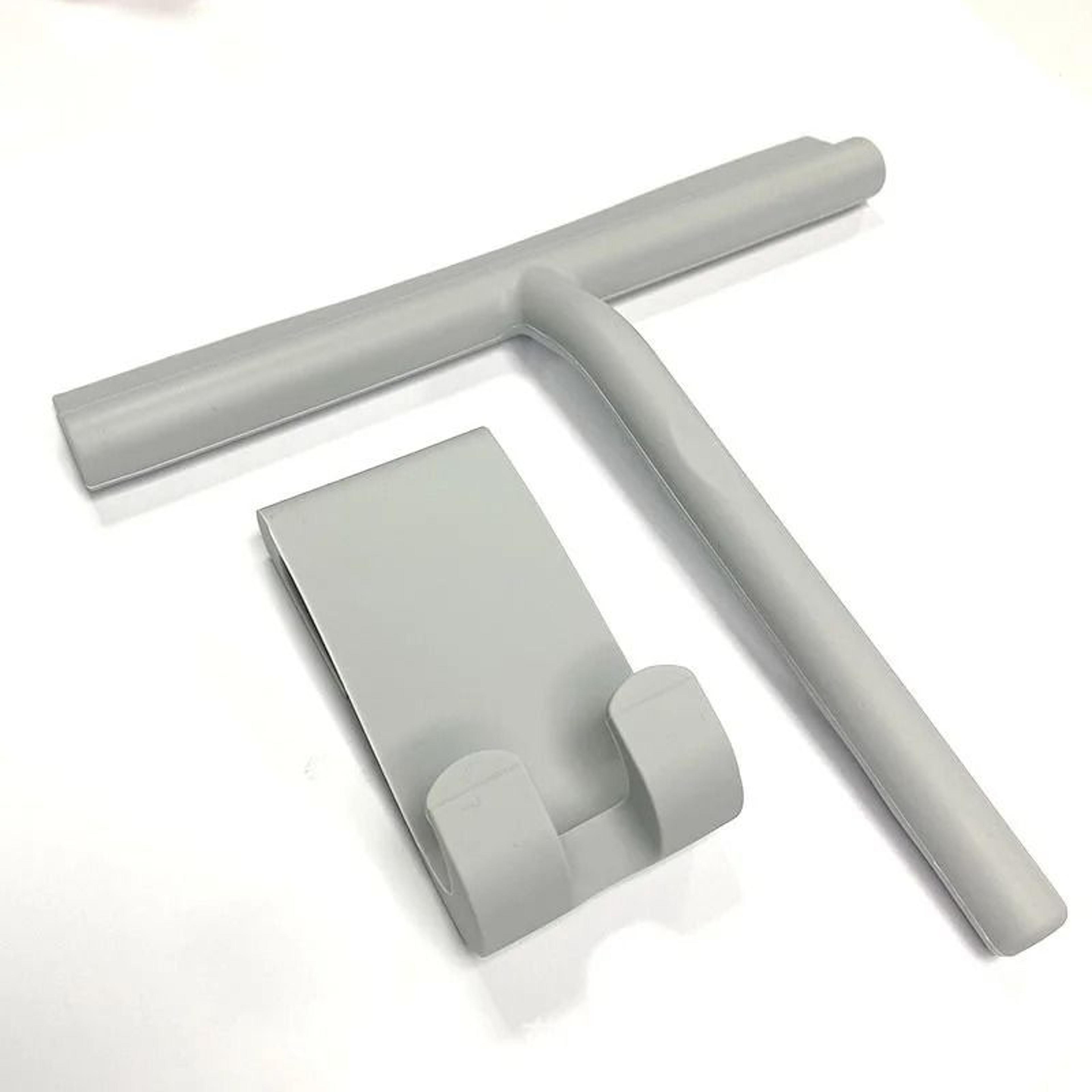 ClearSwipe Shower Squeegee With Holder Multipurpose Glass Cleaning Squeegee For Bathroom Mirror Win 0