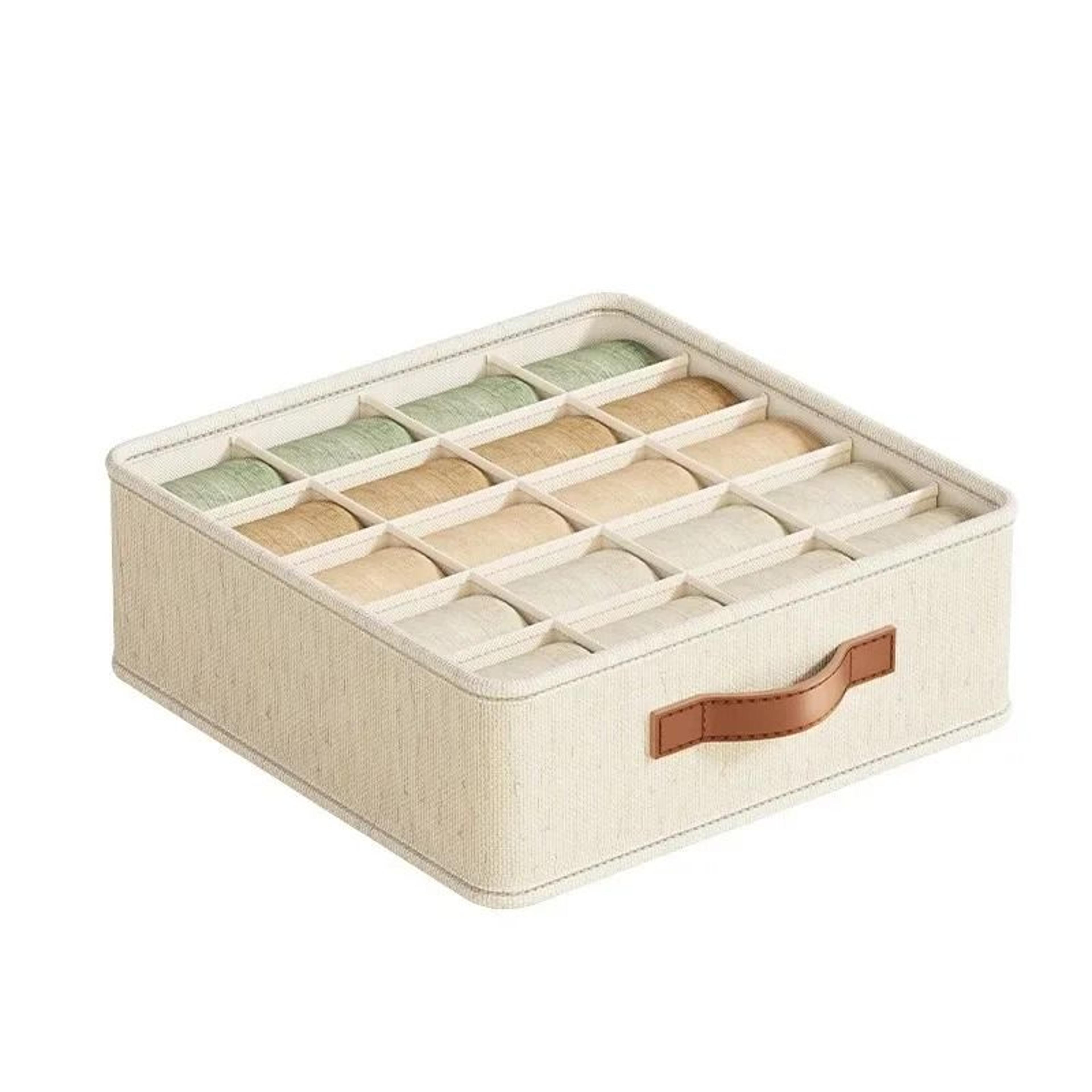 Foldable Fabric Drawer Organizer With Dividers Closet Underwear Socks Organizer Box Wardrobe Storag 0