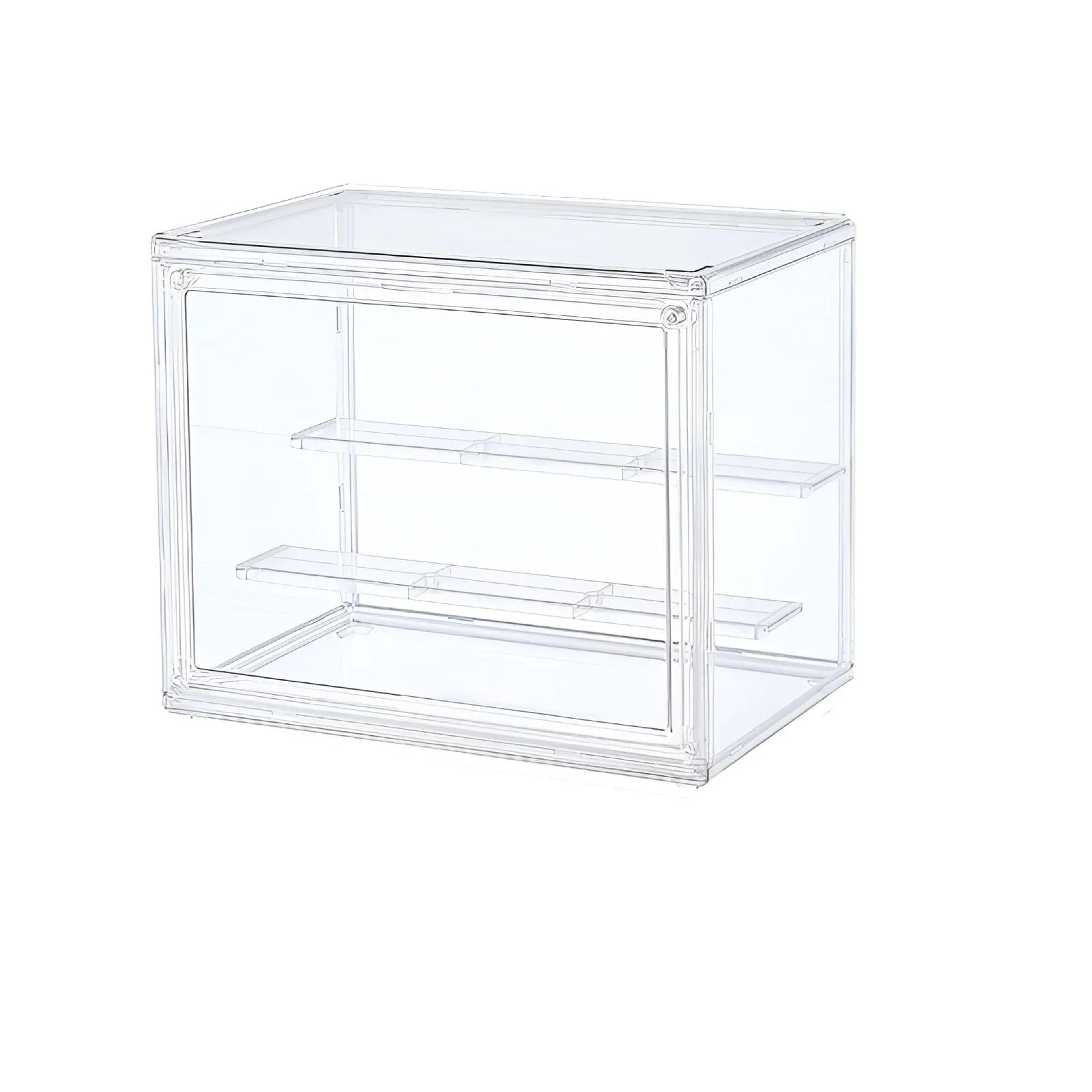 Clear Stackable Display Box Dustproof Collectible Figure Display Case 1