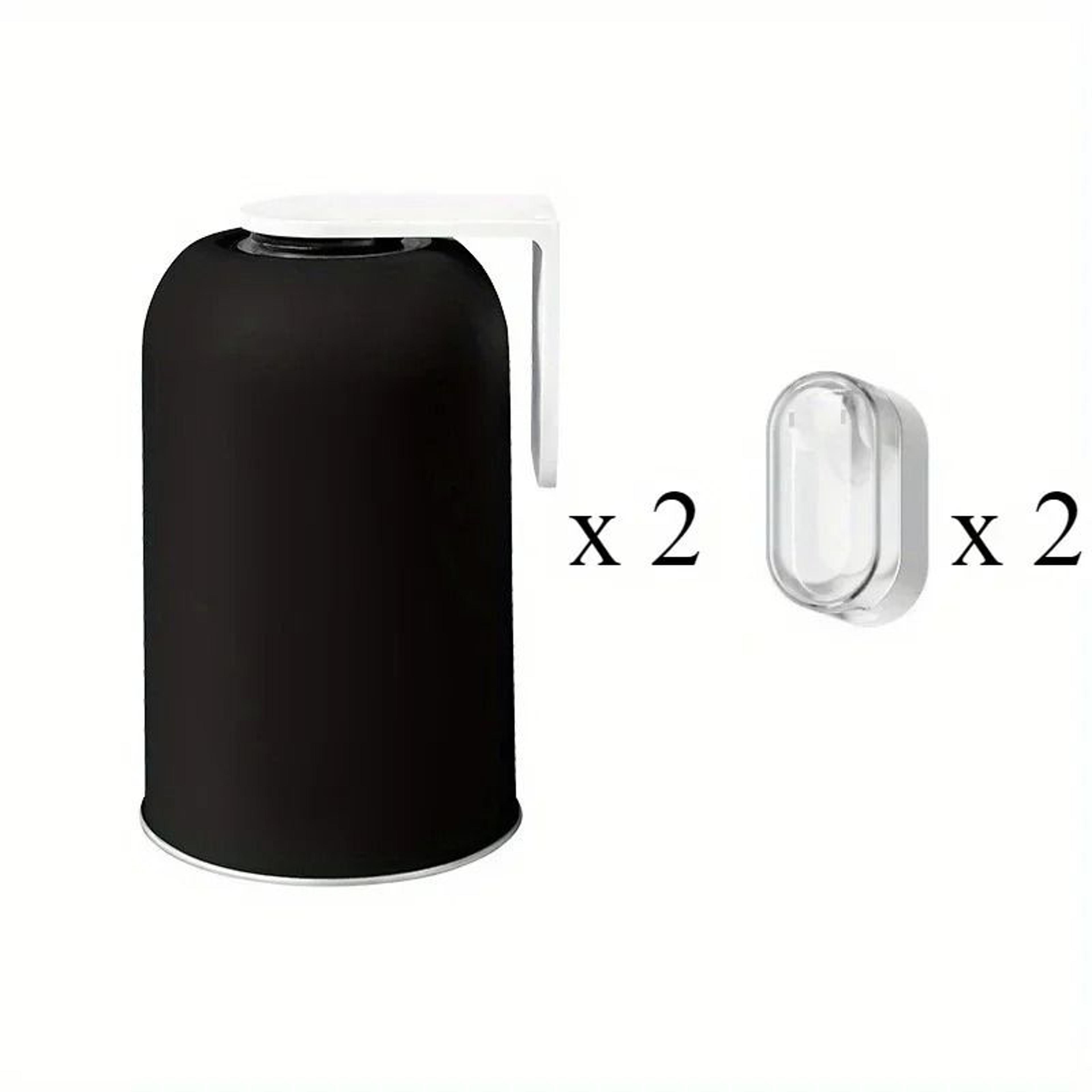 Magnetic Stainless Steel Toothbrush Holder With Cup Wall Mount Bathroom Storage Organizer 2