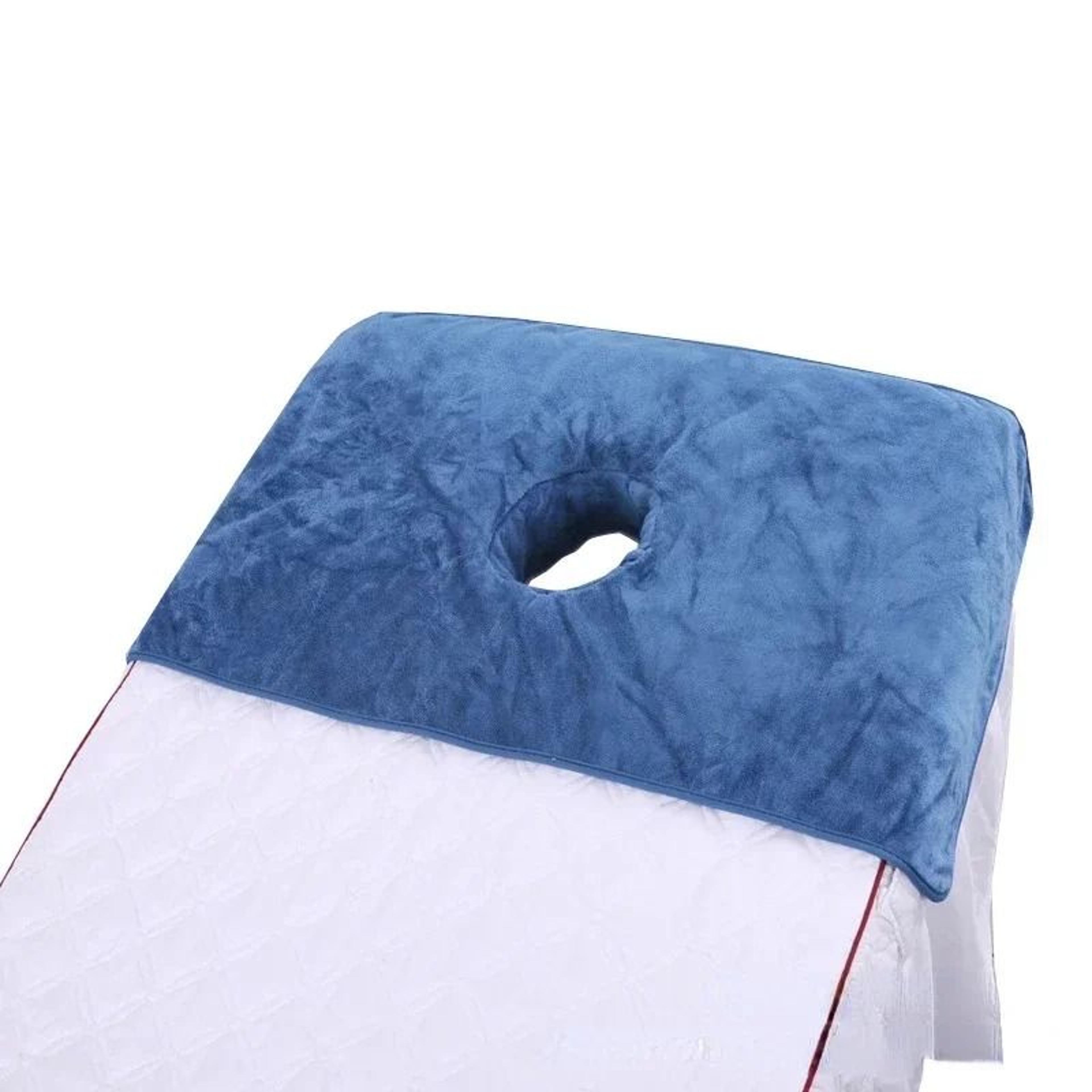Thickened Spa Massage Table Face Towel Large Massage Bed Face Cover With Breathing Hole 6