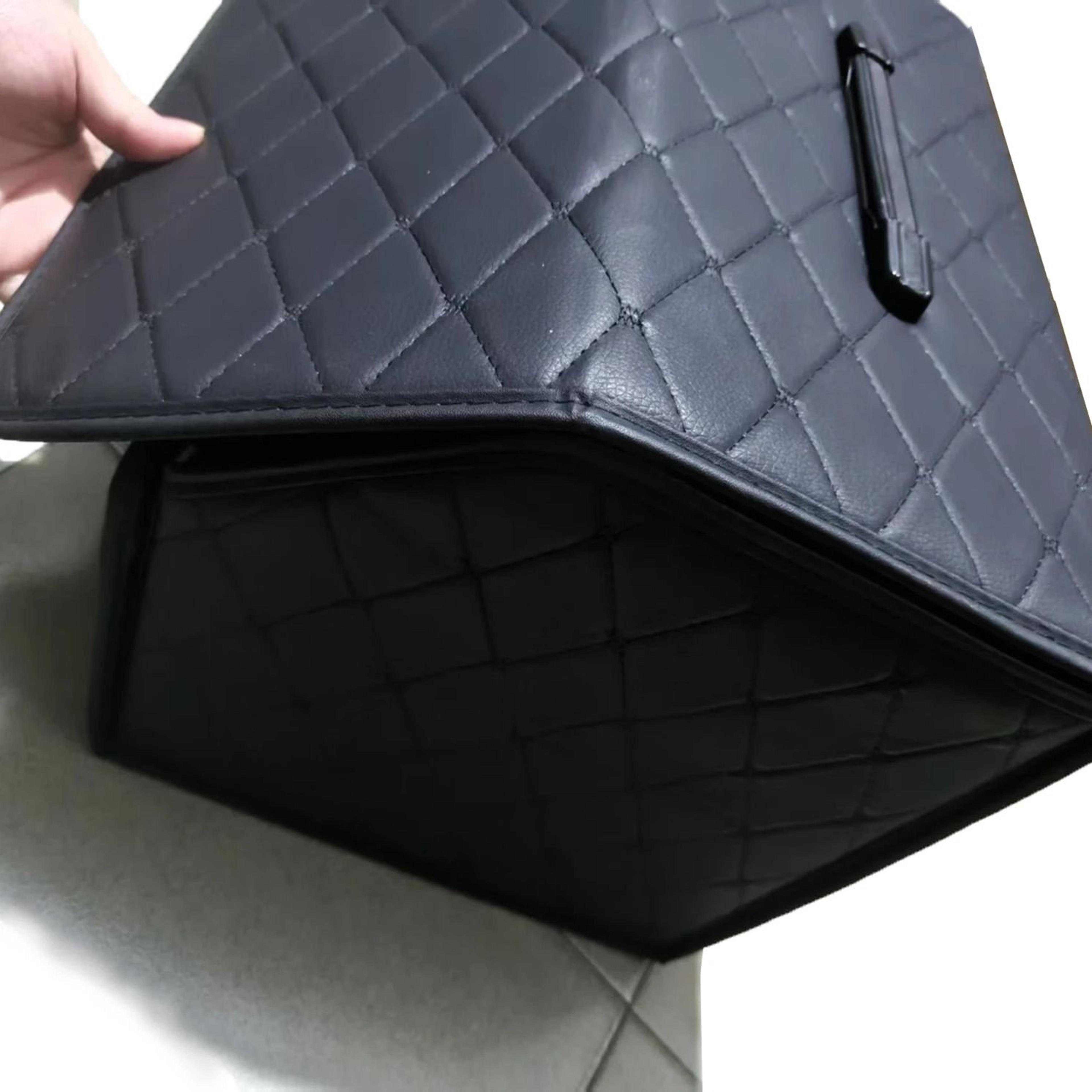 Large Capacity Car Trunk Organizer Box Foldable Auto Storage Organizer 10