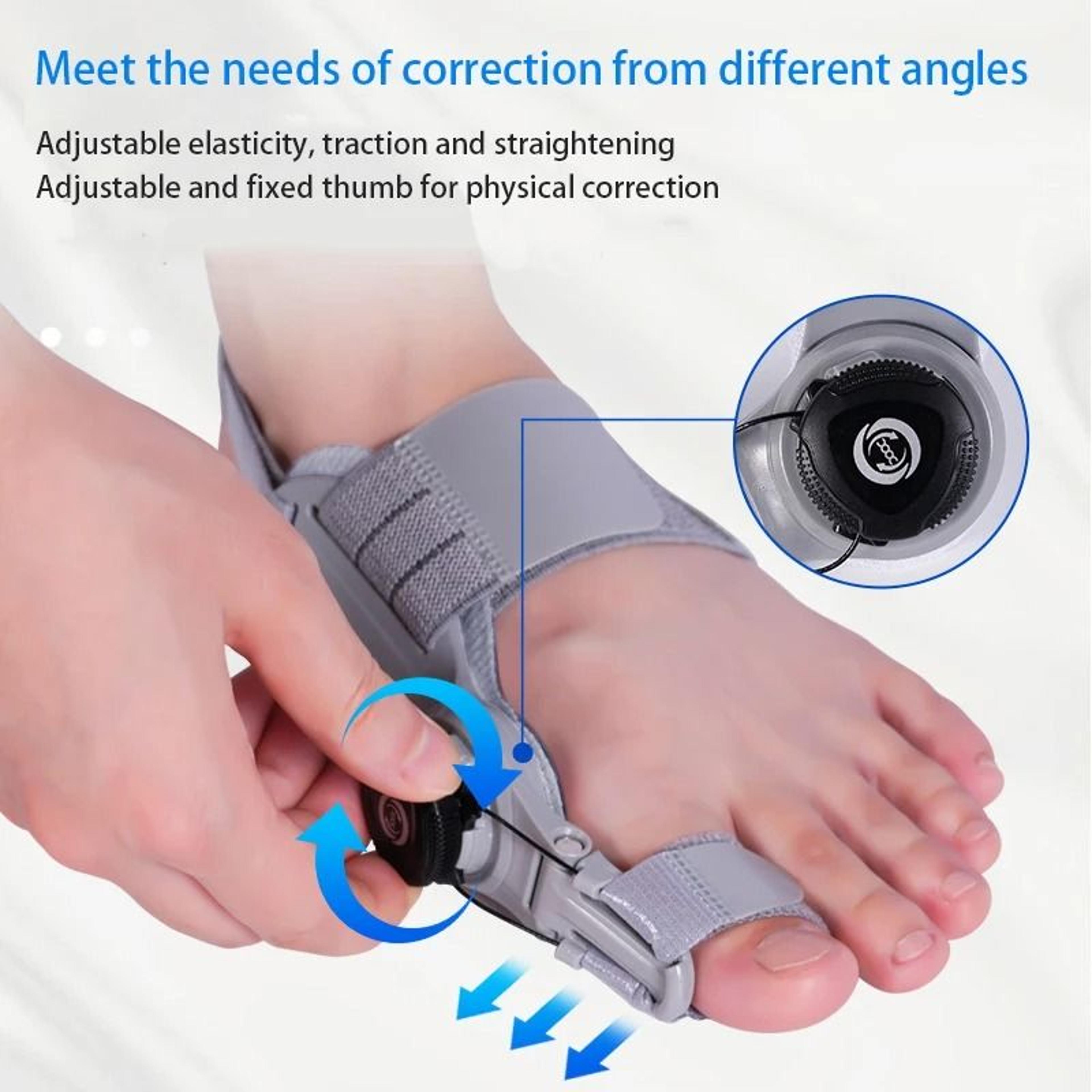 Adjustable Bunion Corrector Brace Rotatable Toe Separator Straightener 5