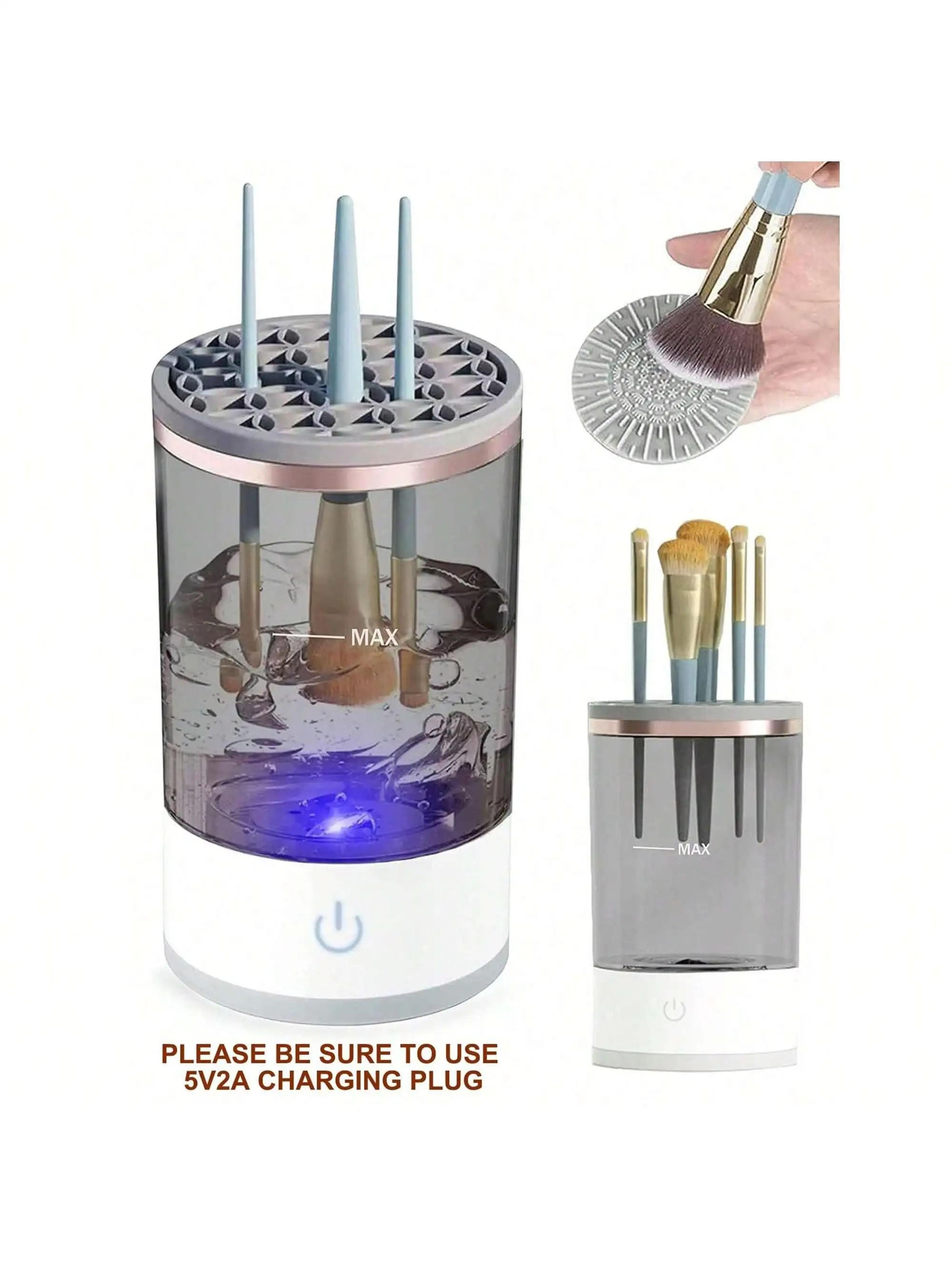 GlowSpin Electric Makeup Brush Cleaner Machine 5