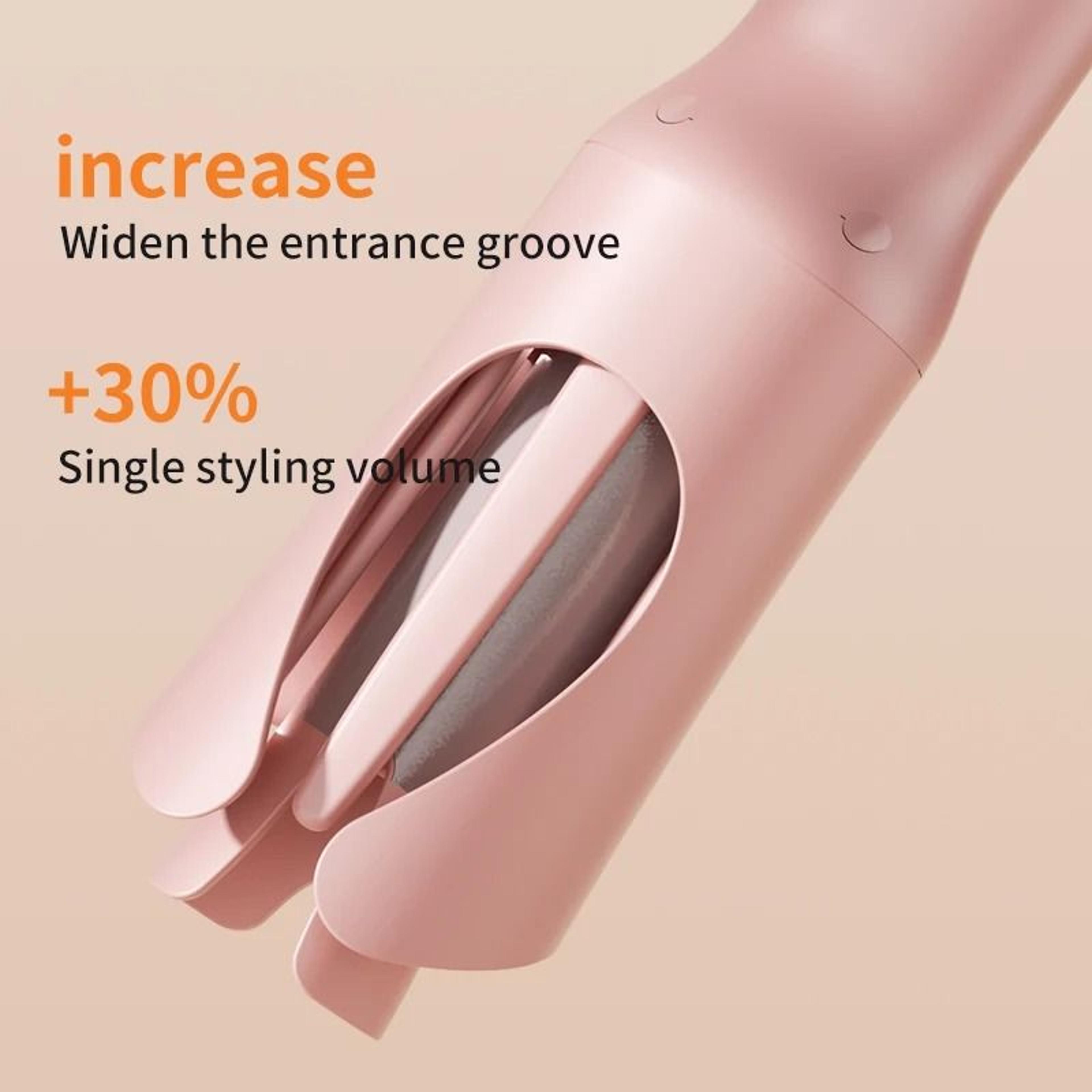 CurlEase Automatic Hair Curler 28mm Rotating Ceramic Curling Iron 6