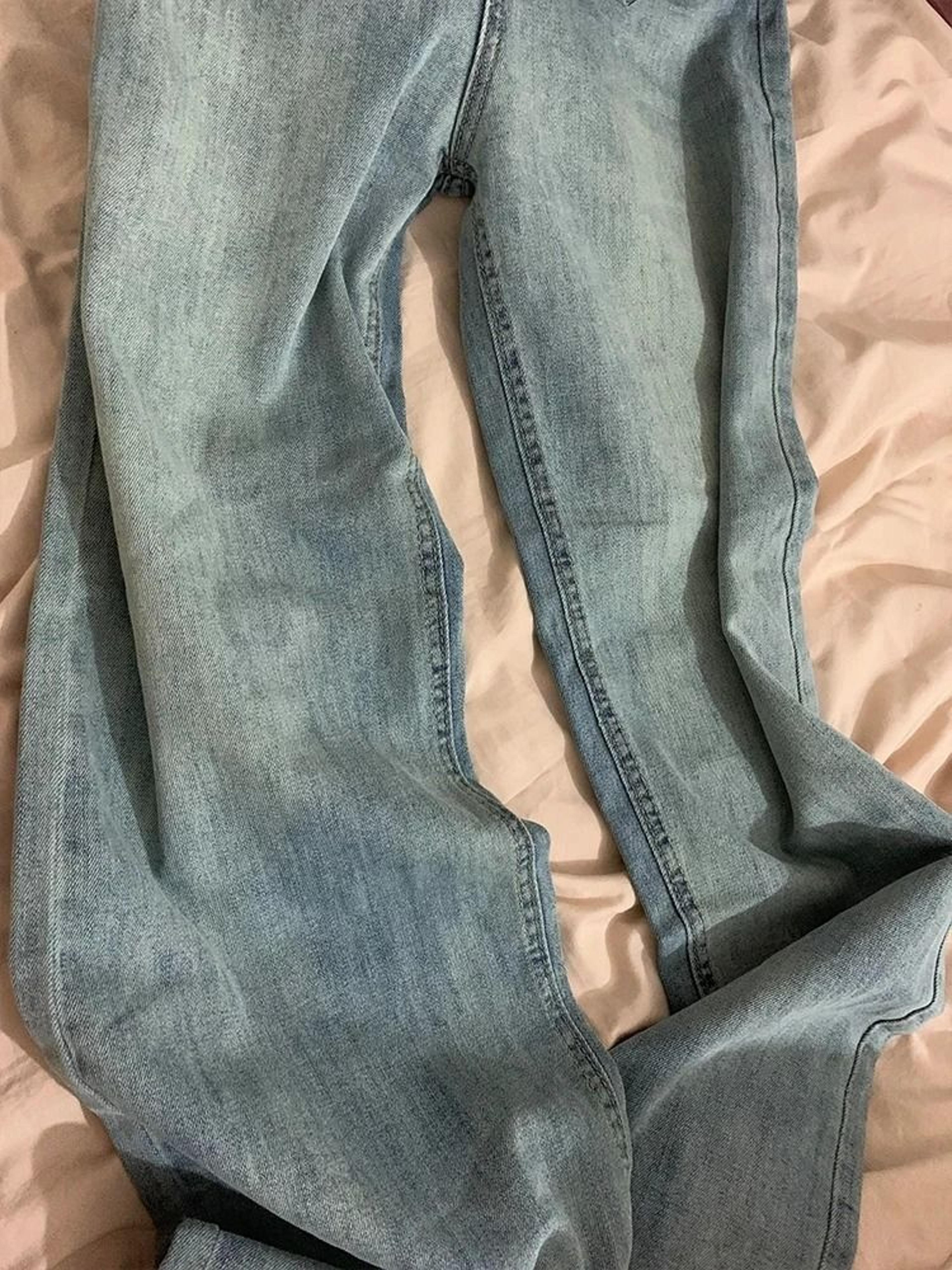 Womens High Waist Bootcut Wide Leg Jeans Relaxed Fit Denim Pants 6
