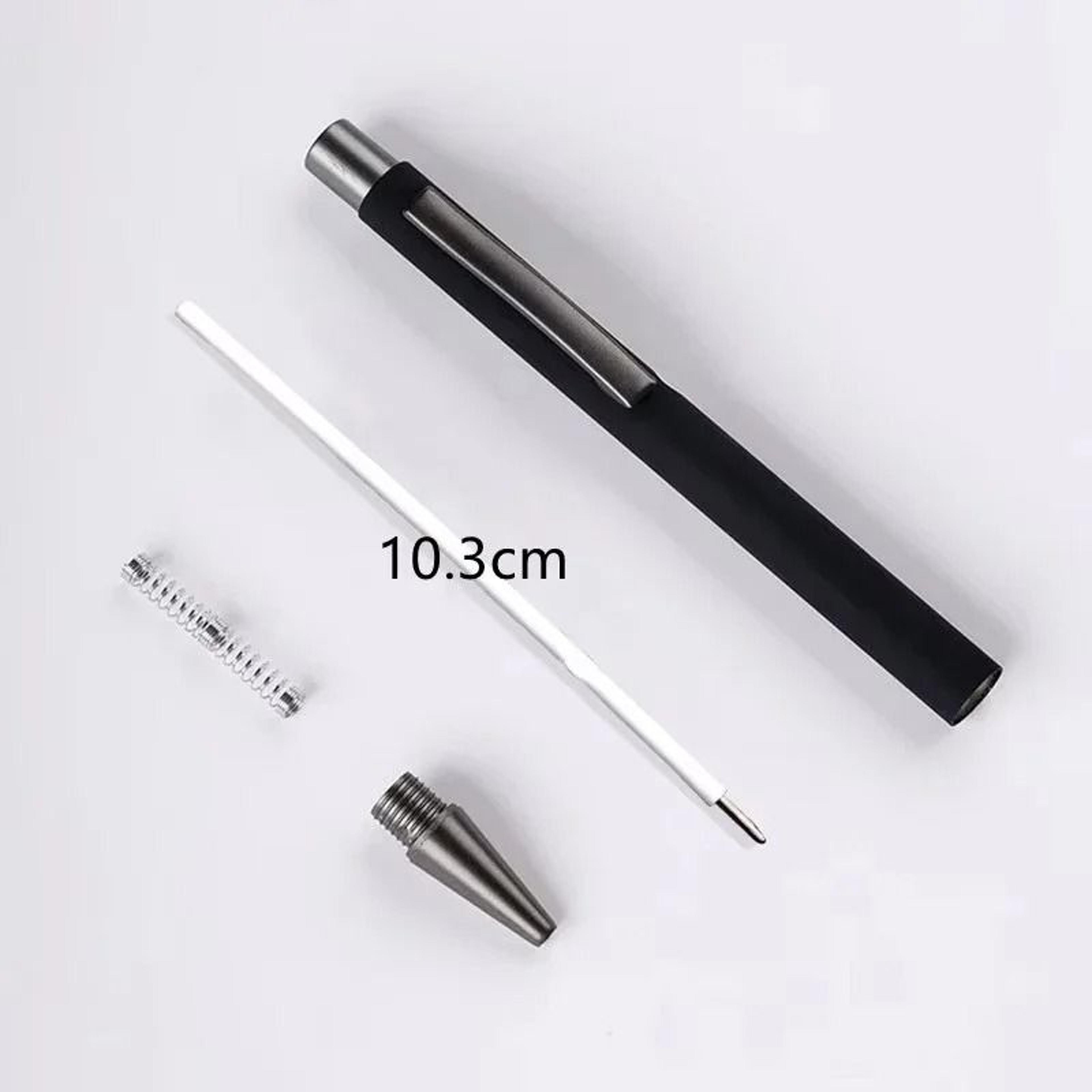50 Pack Custom Logo Ballpoint Pens Metal Advertising Pens With Laser Engraved Branding 15