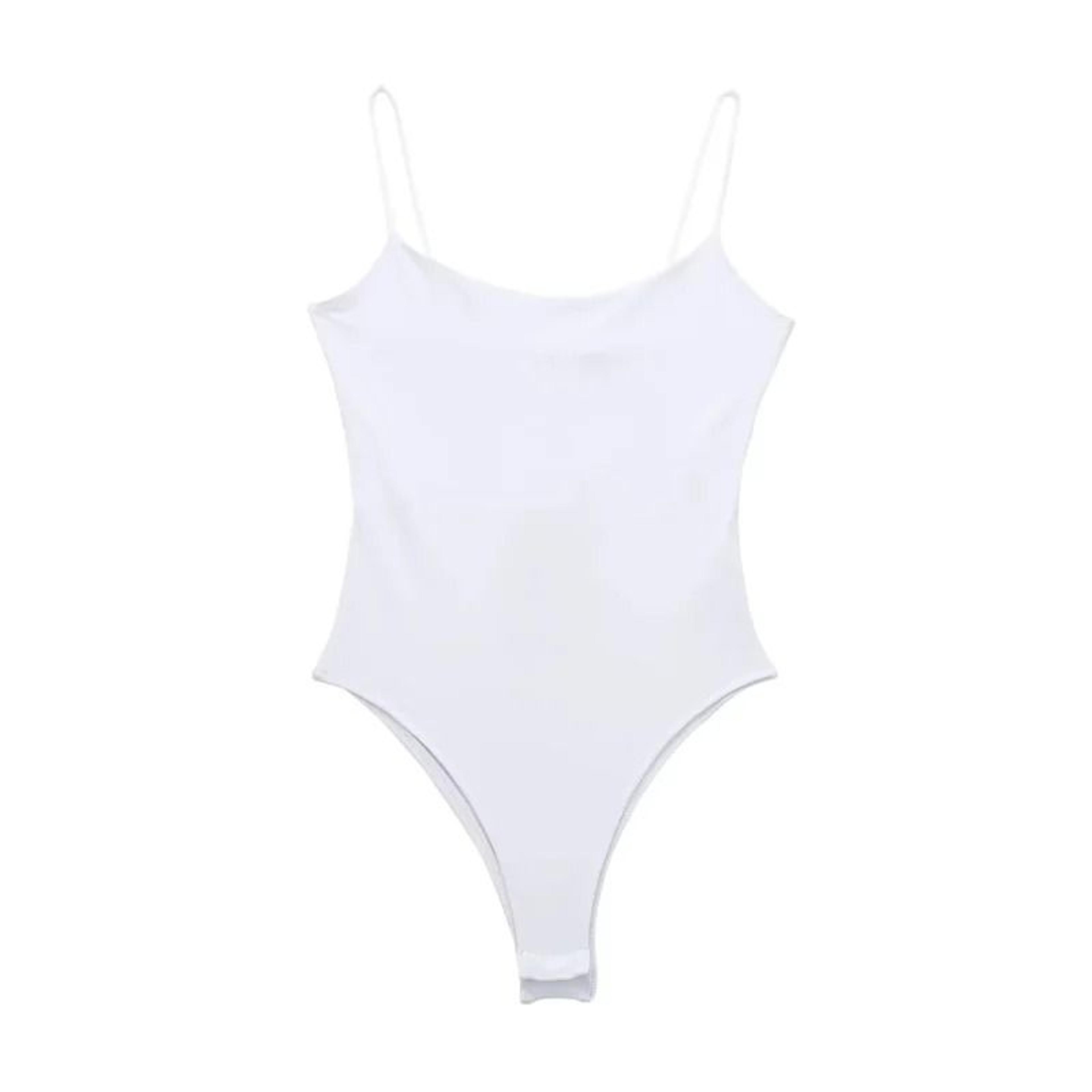 Womens Backless Bodysuit Sexy Slim Fit One Piece Bodysuit Top 6