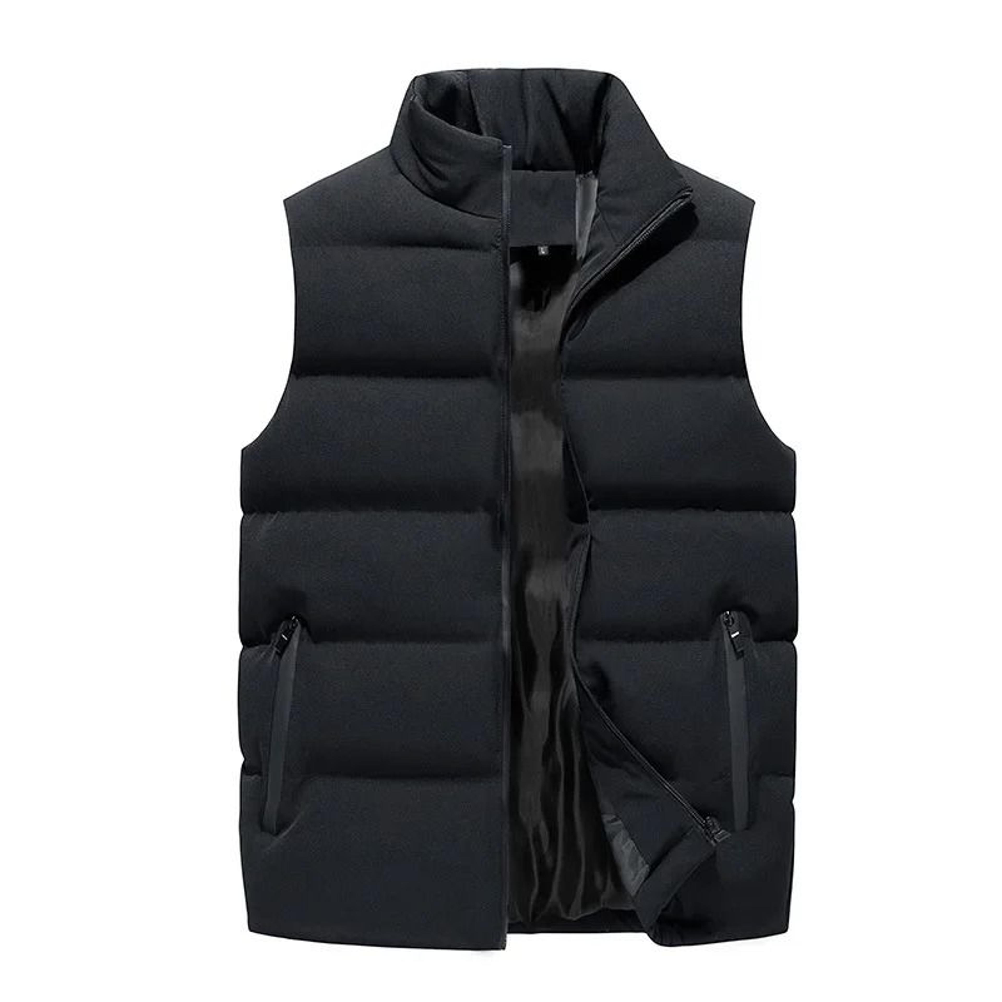 Mens Lightweight Padded Vest Warm Windproof Sleeveless Winter Waistcoat 7