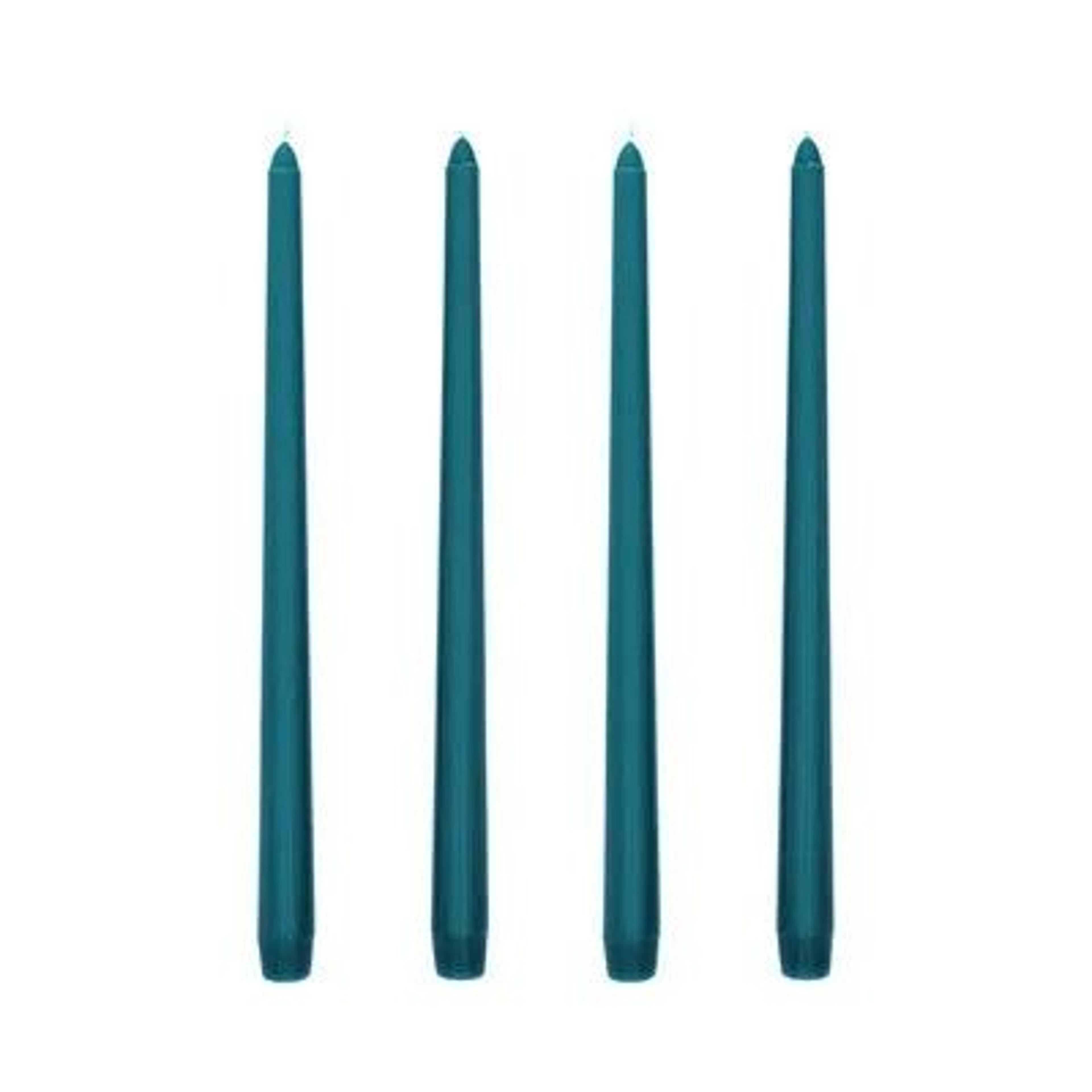30CM Dripless Taper Candles Unscented Long Burning Dinner Candles Set Of 4 22