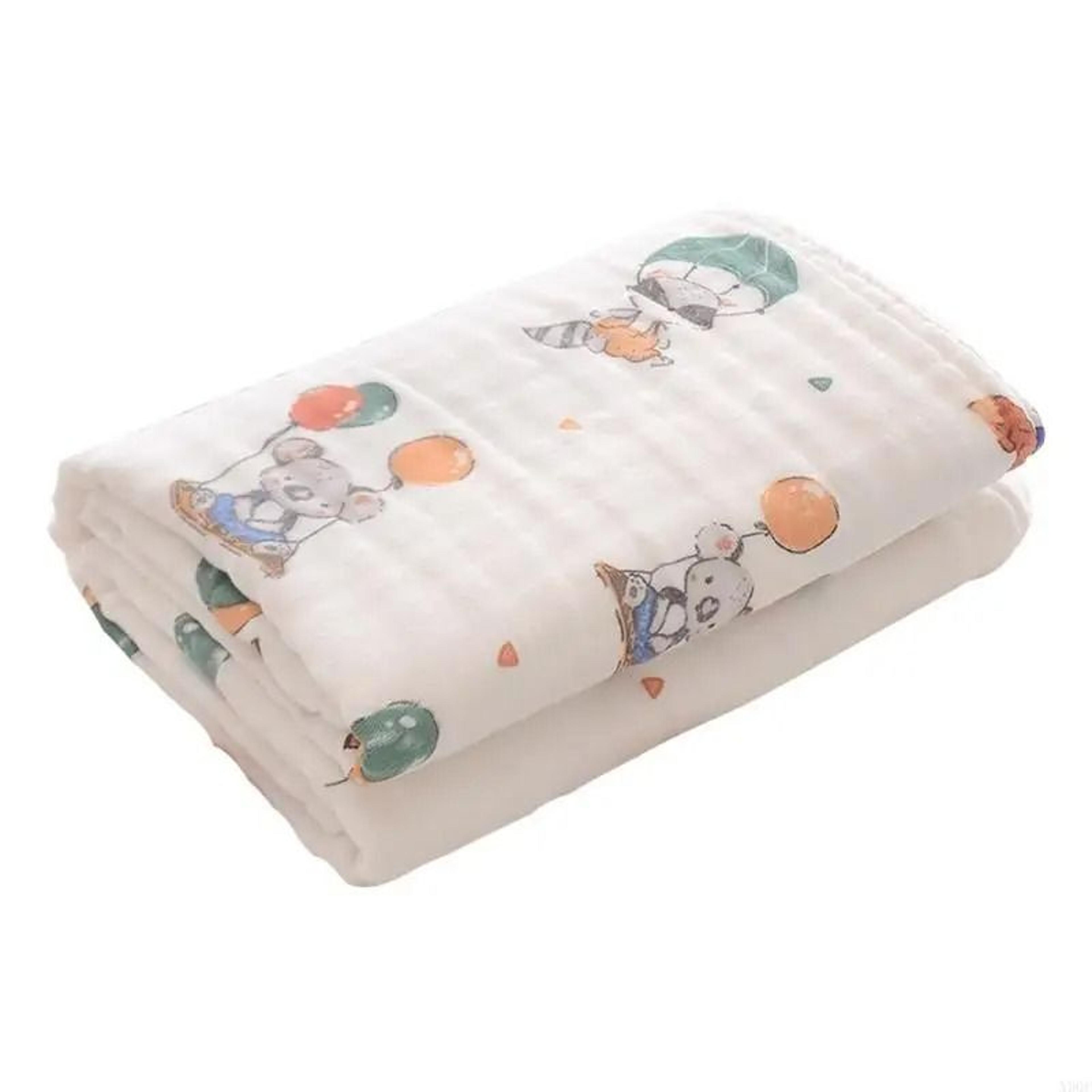 Ultra Soft Baby Bath Towel Breathable Newborn Towel Blanket 1