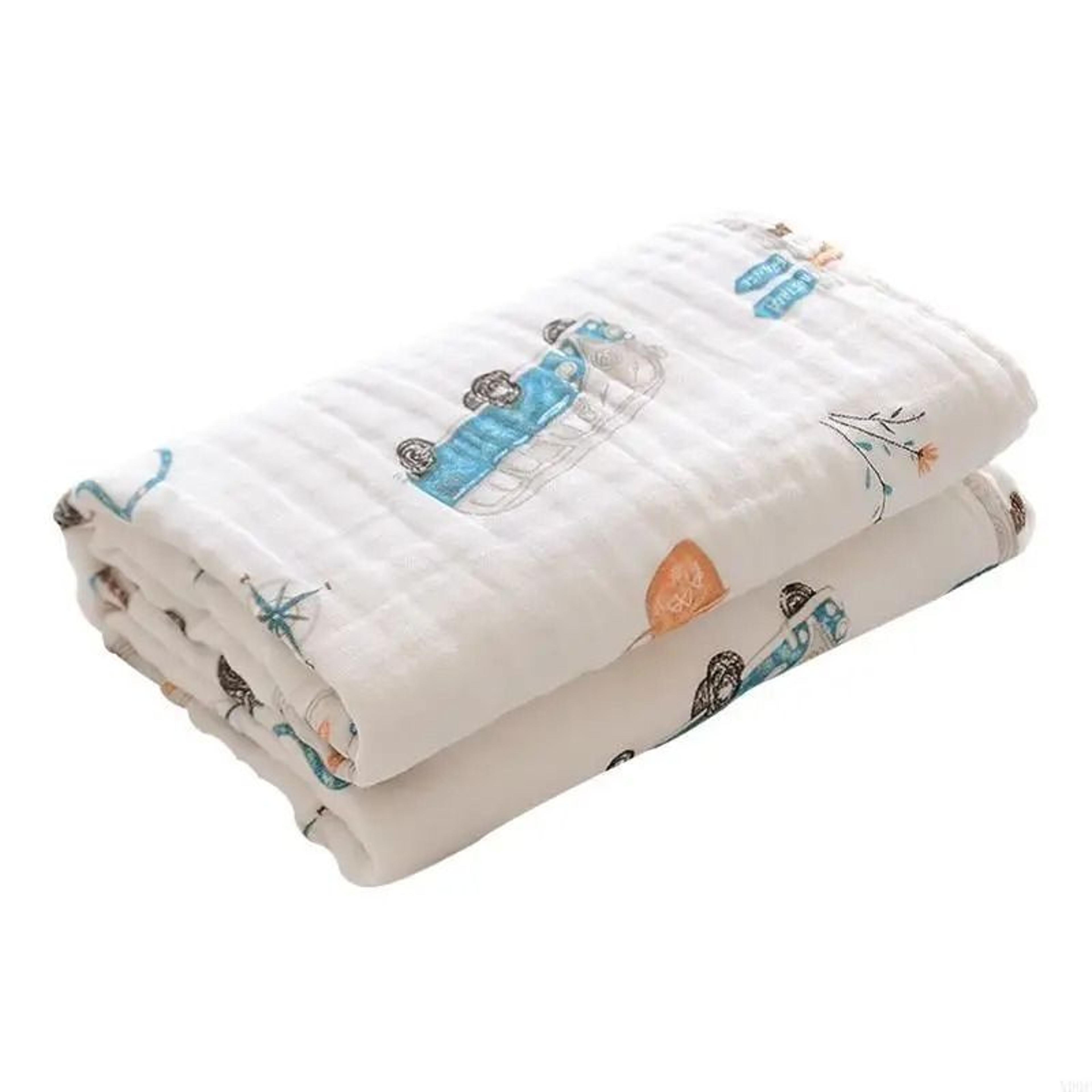 Ultra Soft Baby Bath Towel Breathable Newborn Towel Blanket 2