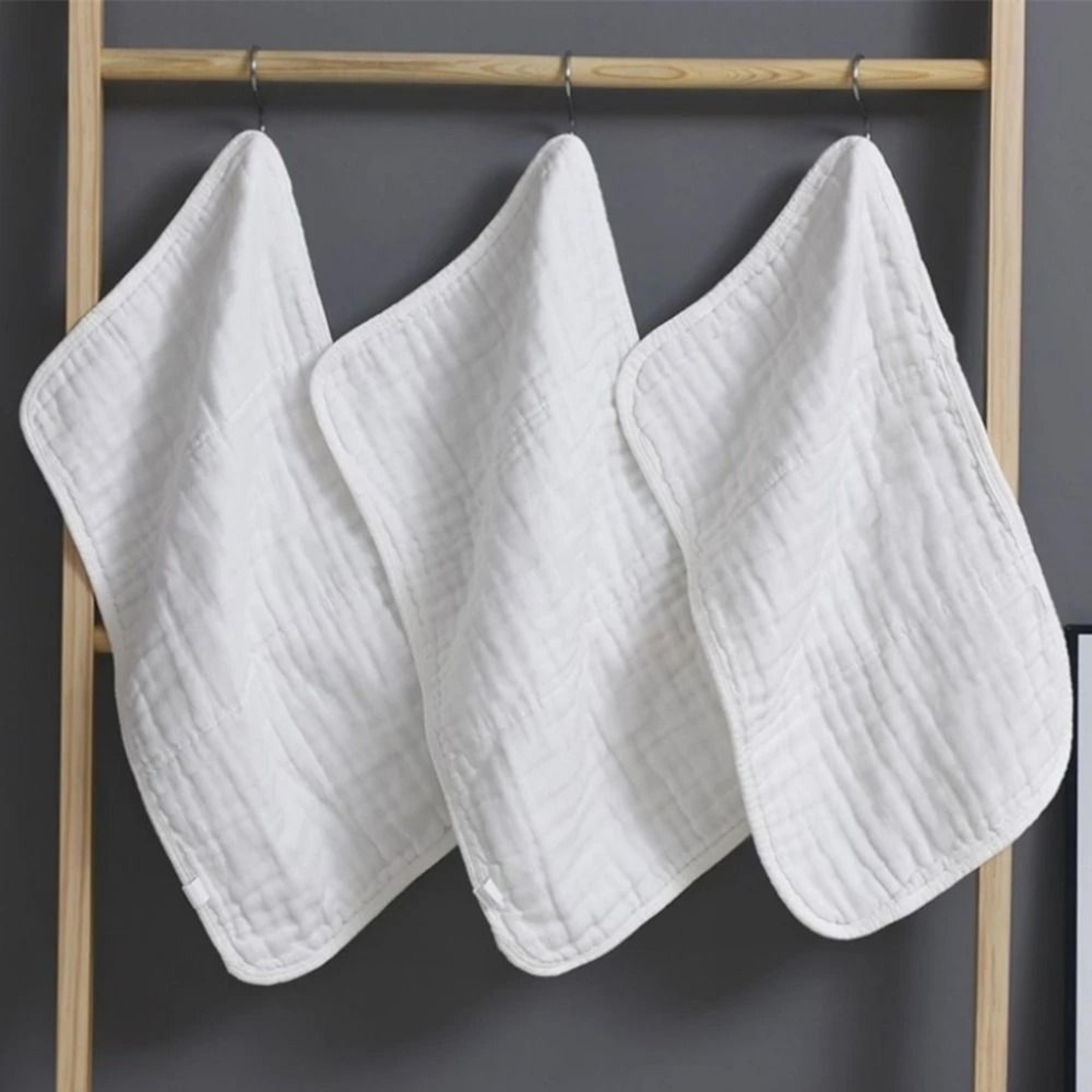 Soft Muslin Burp Cloths For Baby Extra Absorbent Newborn Spit Up Cloths 2