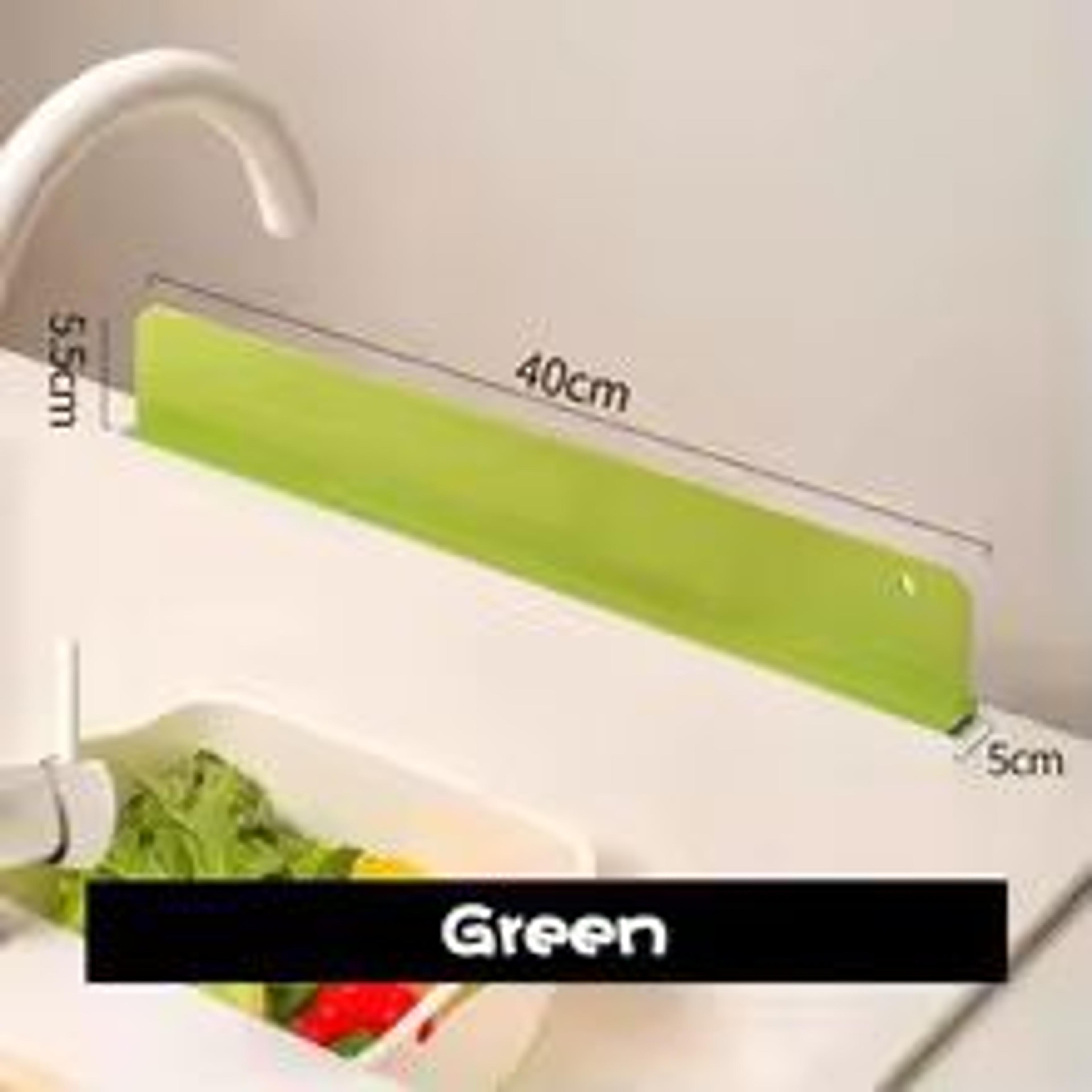 Silicone Sink Splash Guard Kitchen Water Shield Protector For Clean And Dry Dishwashing 3