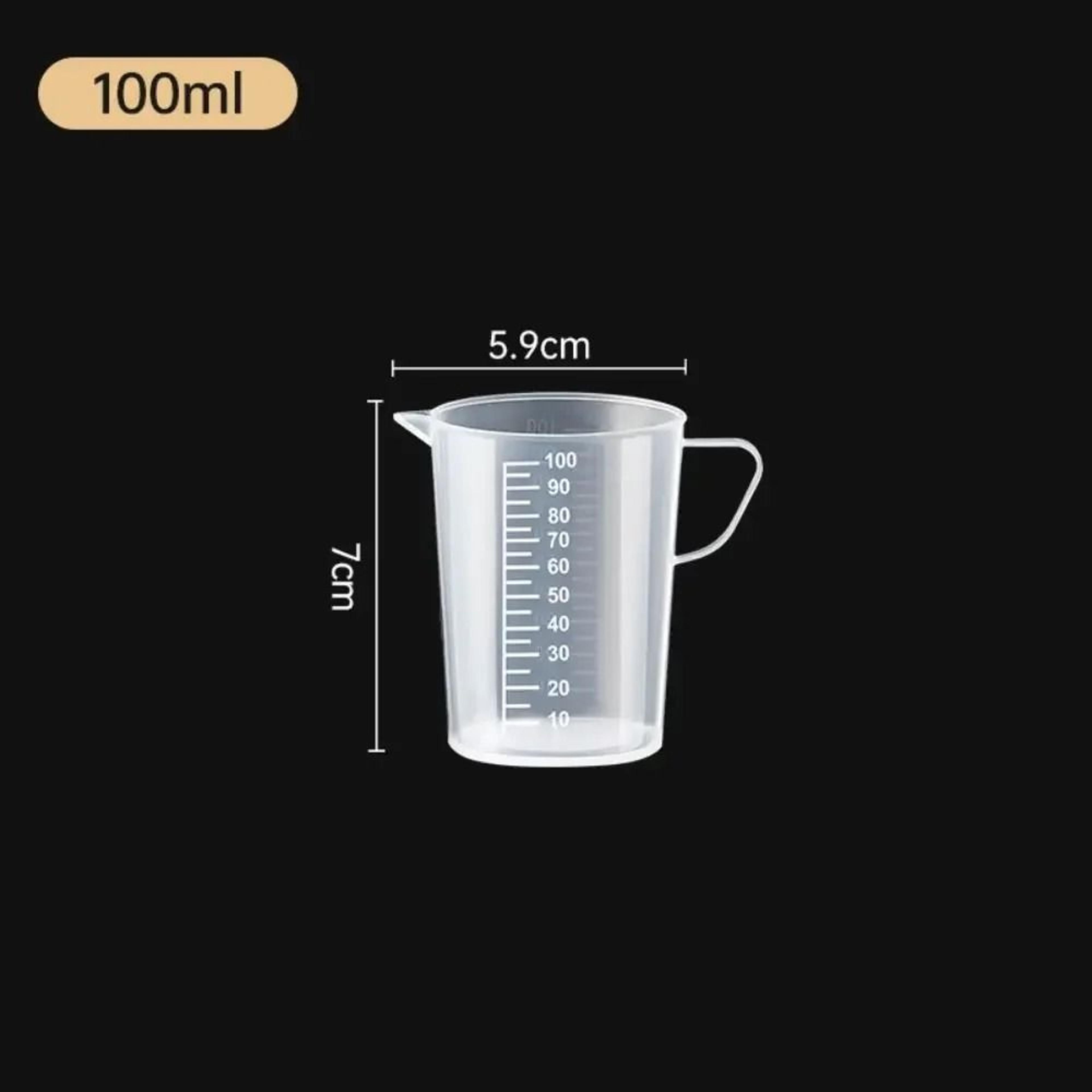 Large Plastic Measuring Cup With Scale Food Grade Graduated Measuring Beaker For Kitchen And Lab Us 1