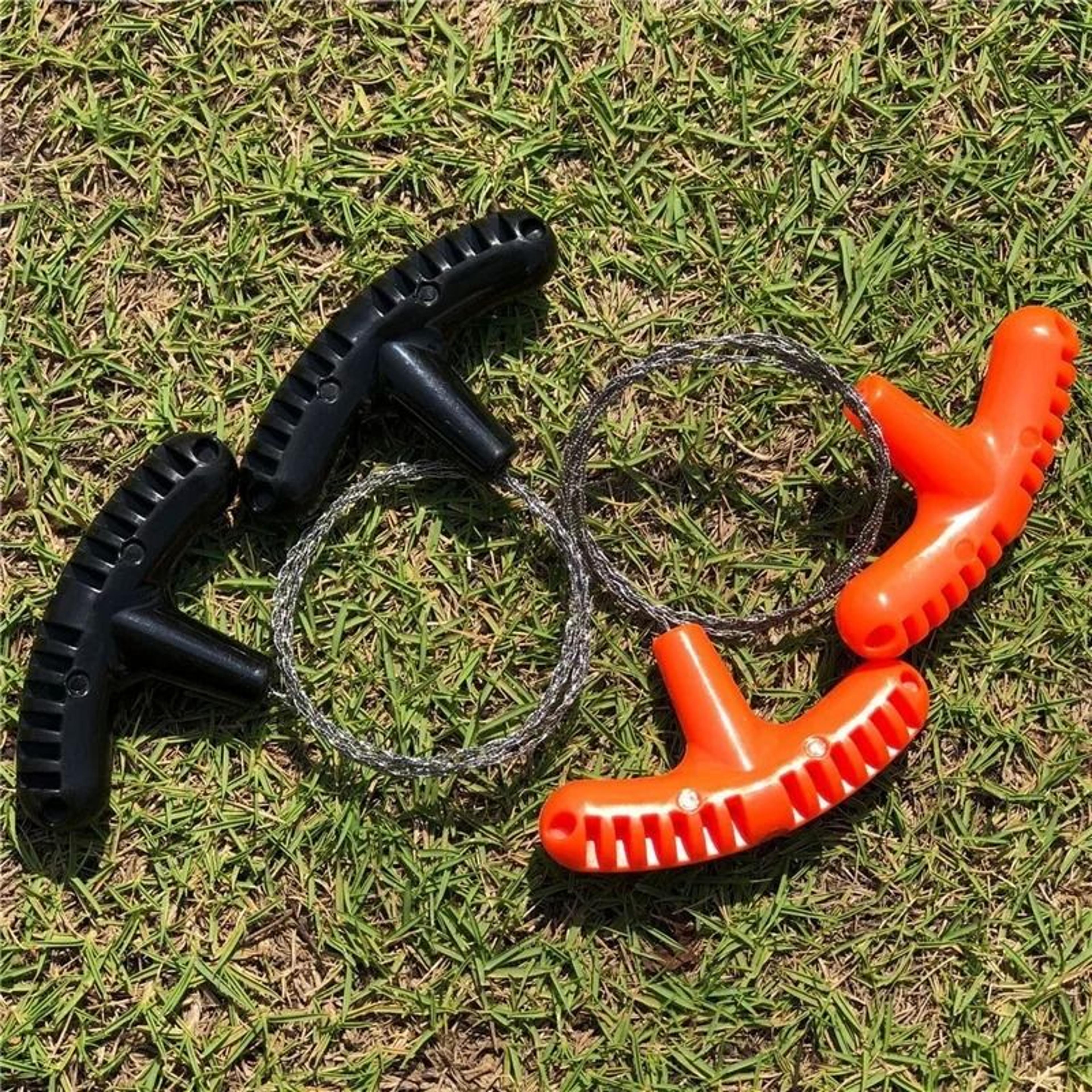 Portable Wire Saw Stainless Steel Survival Chain Saw Camping Tool 6