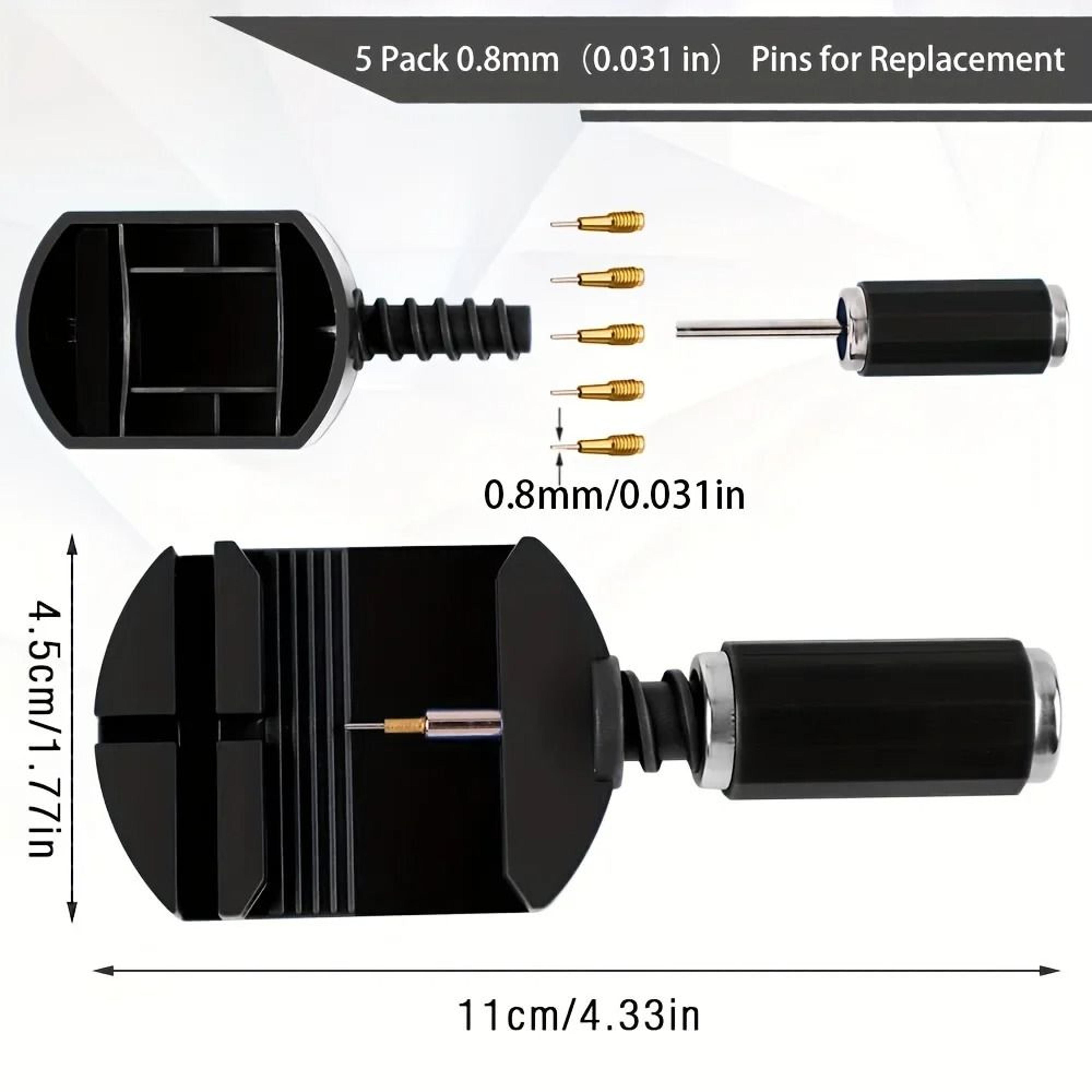 11 Pcs Watch Link Removal Tool Watch Band Adjustment Kit Strap Pin Remover Set 8