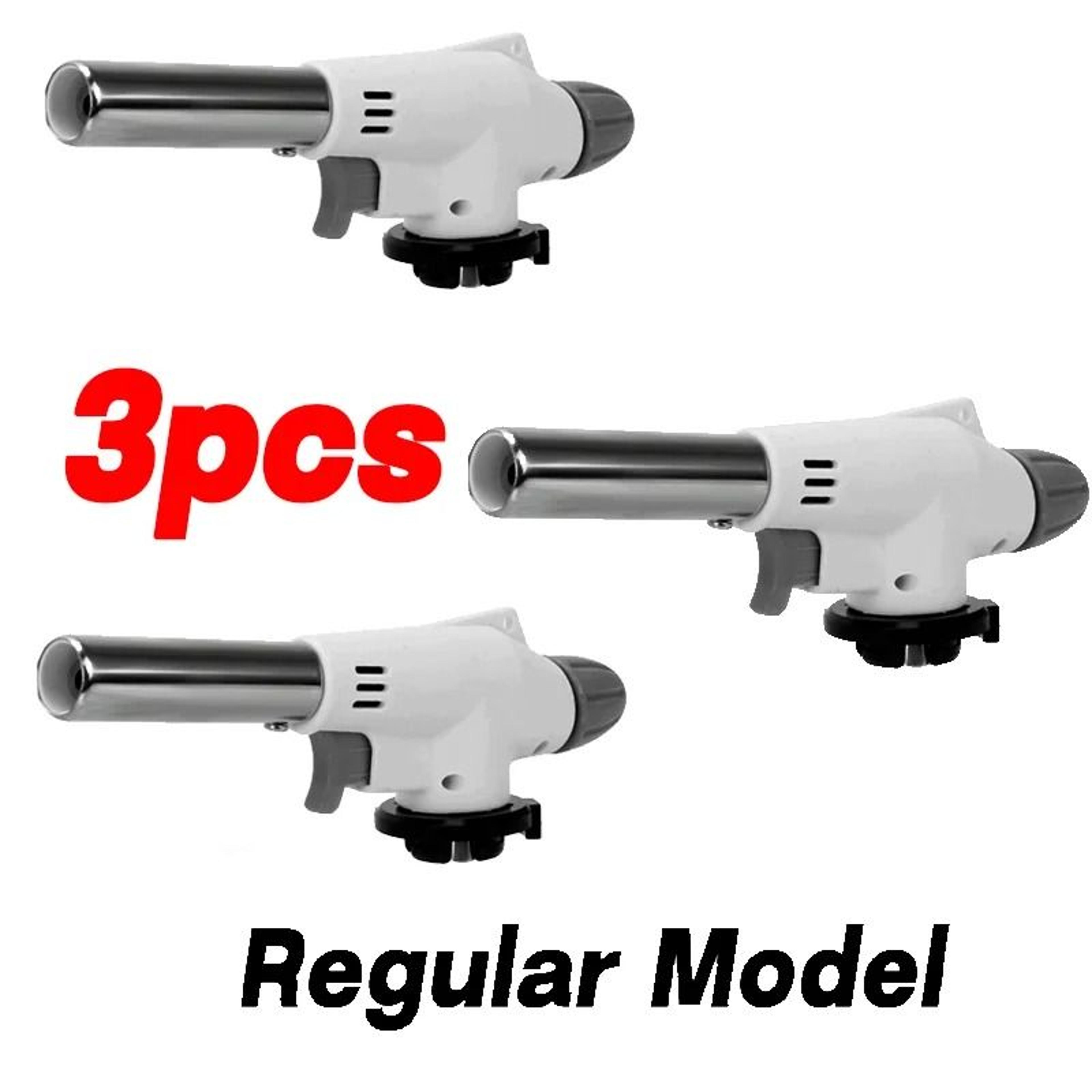 Adjustable Butane Torch Lighter BBQ Flame Gun For Cooking And Camping 3