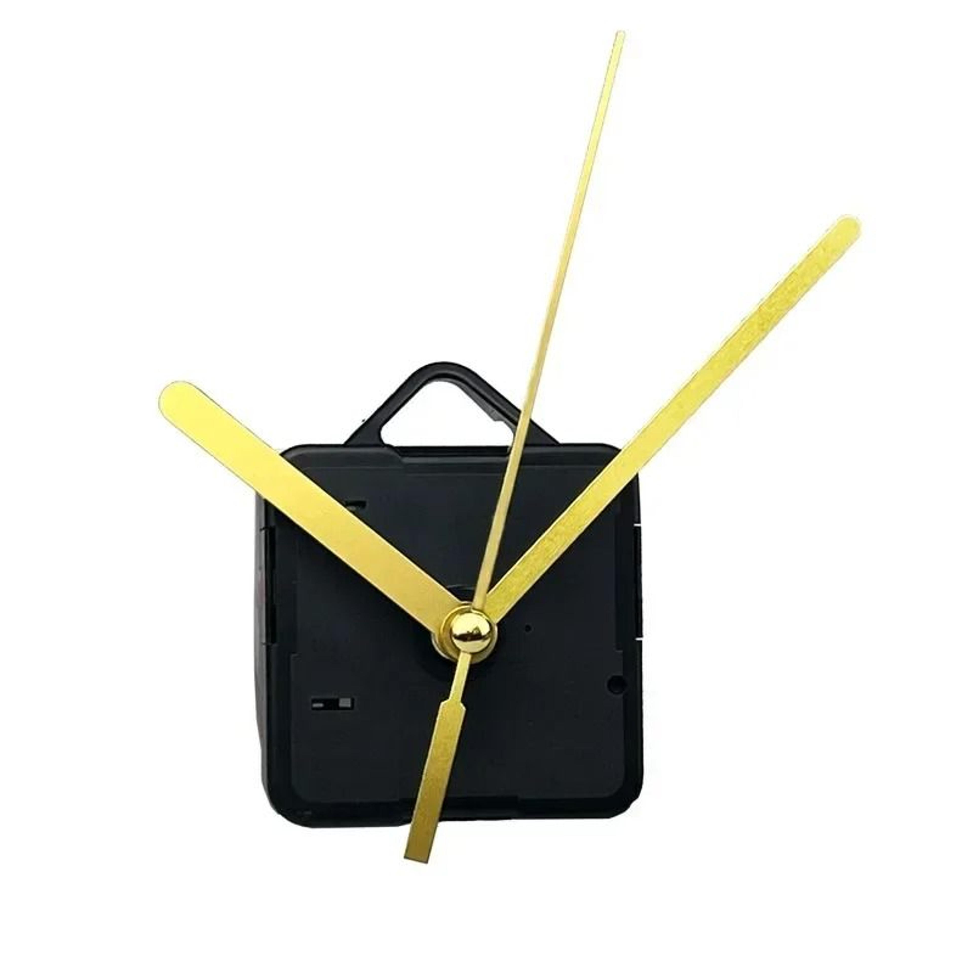 Quartz Clock Movement Silent Long Shaft Wall Clock Replacement Kit 6
