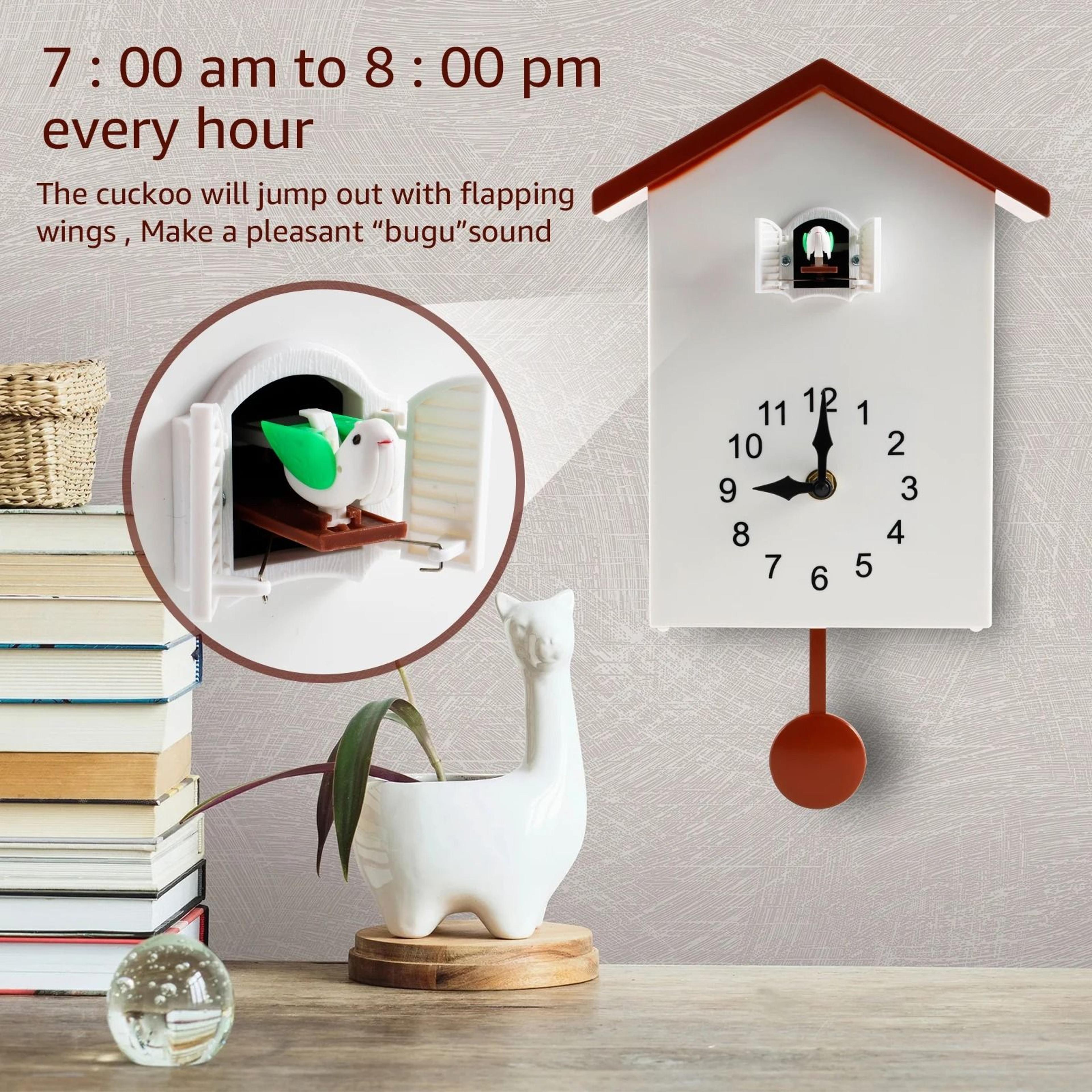 Creative Cuckoo Wall Clock With Bird Sound And Silent Movement 10