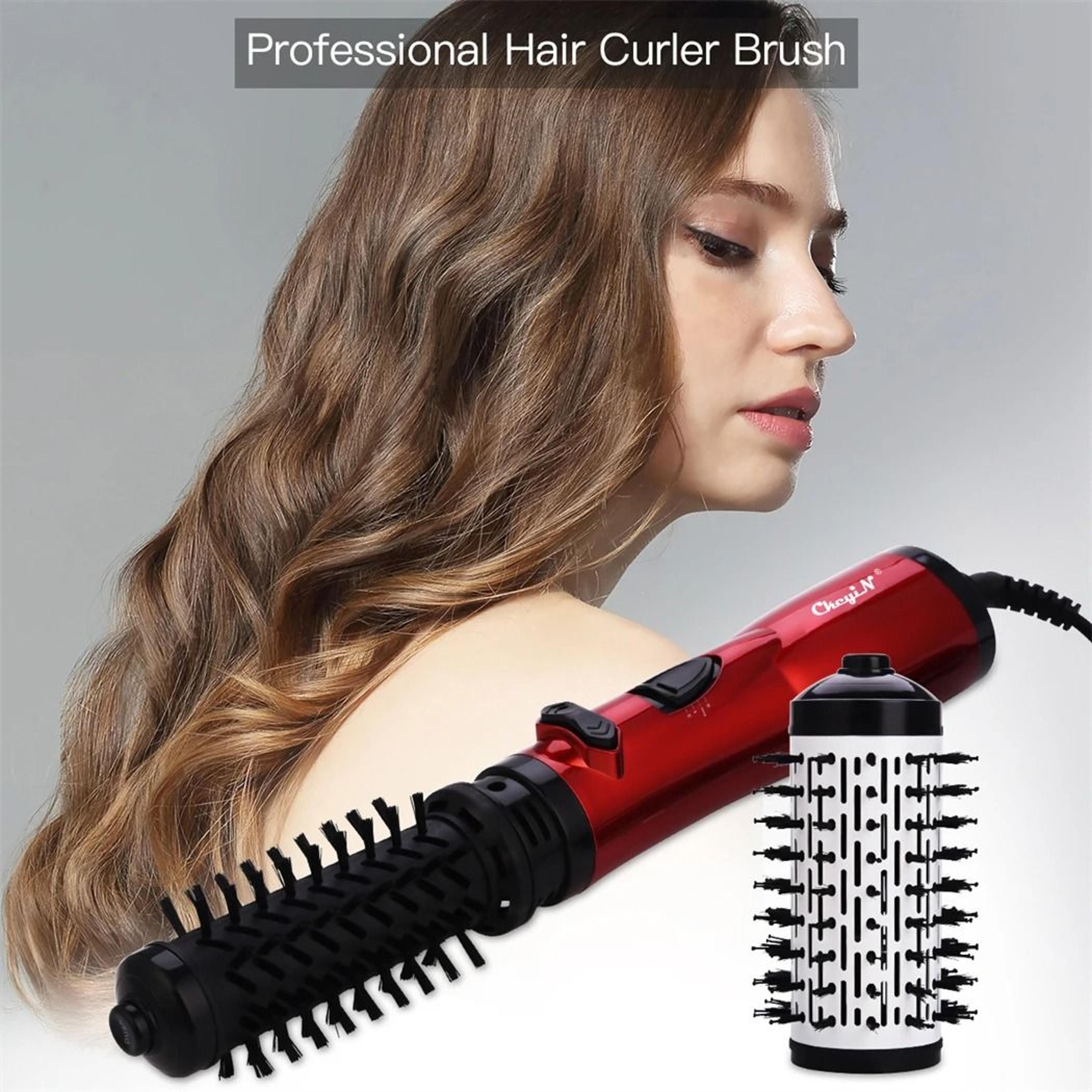 2 In 1 Hair Dryer Brush Auto Rotating Ionic Hot Air Spin Brush Volumizer 3