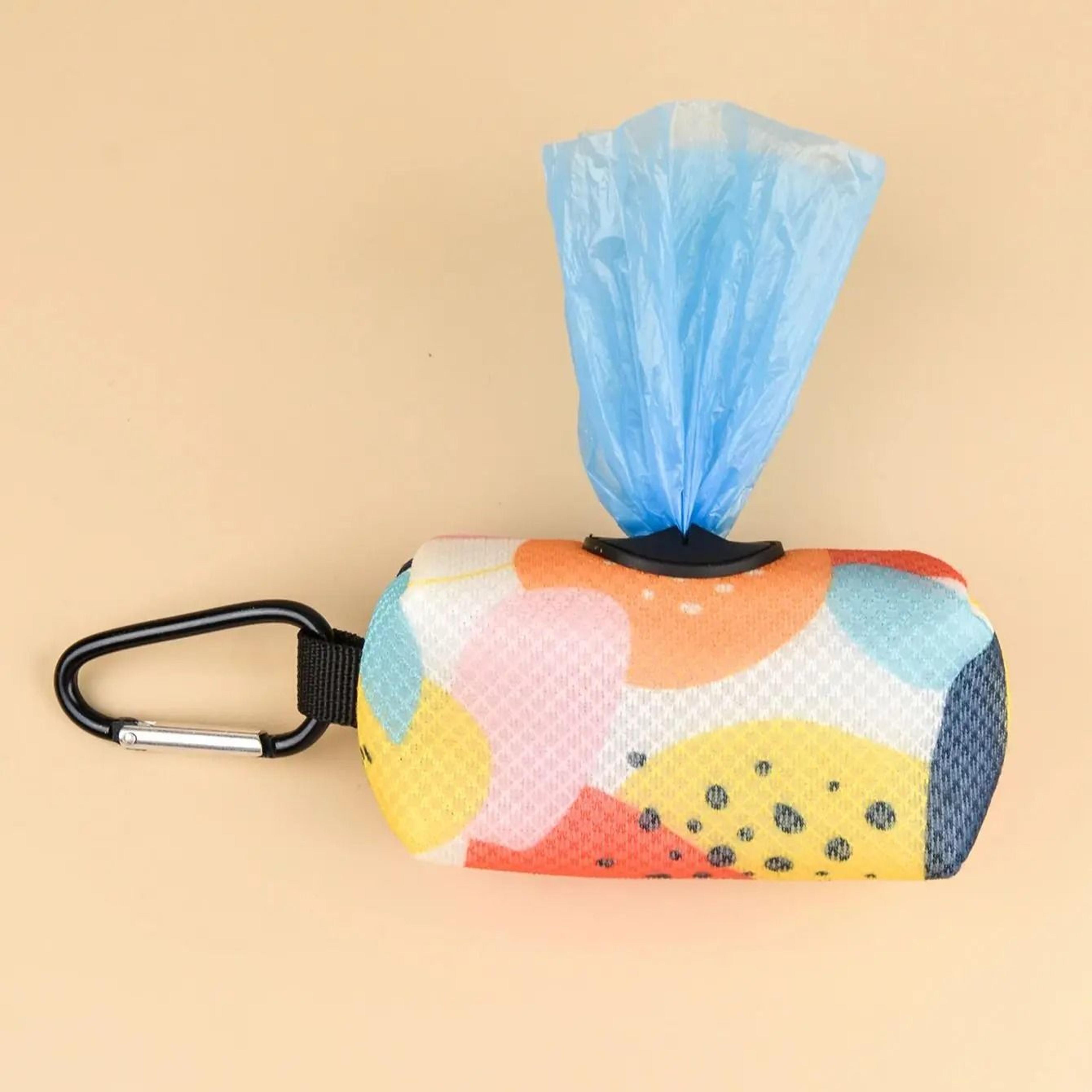 Dog Poop Bag Holder Portable Pet Waste Bag Dispenser For Leash 6