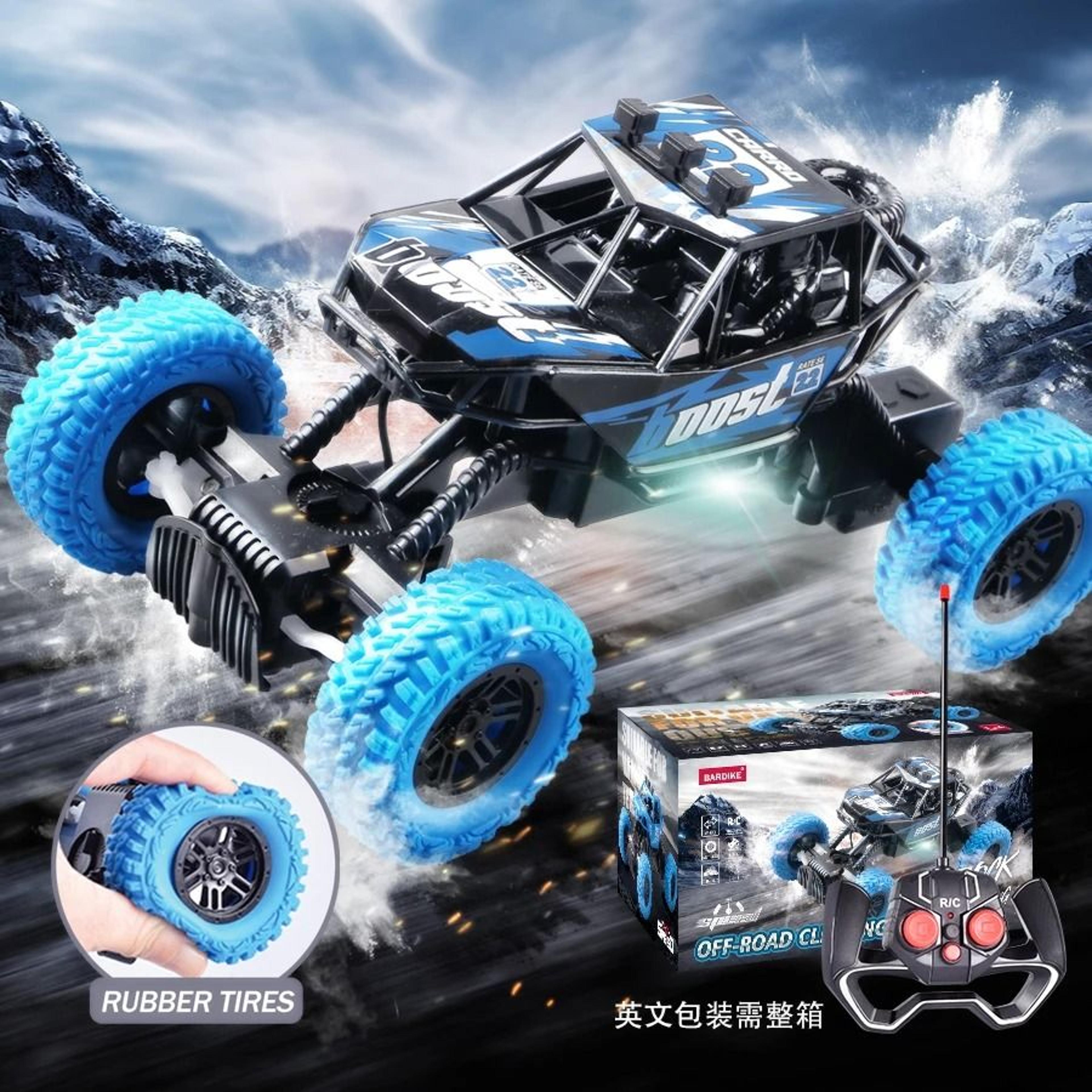Remote Control Car With Lights Off Road Toy Car For Kids Racing Fun 7