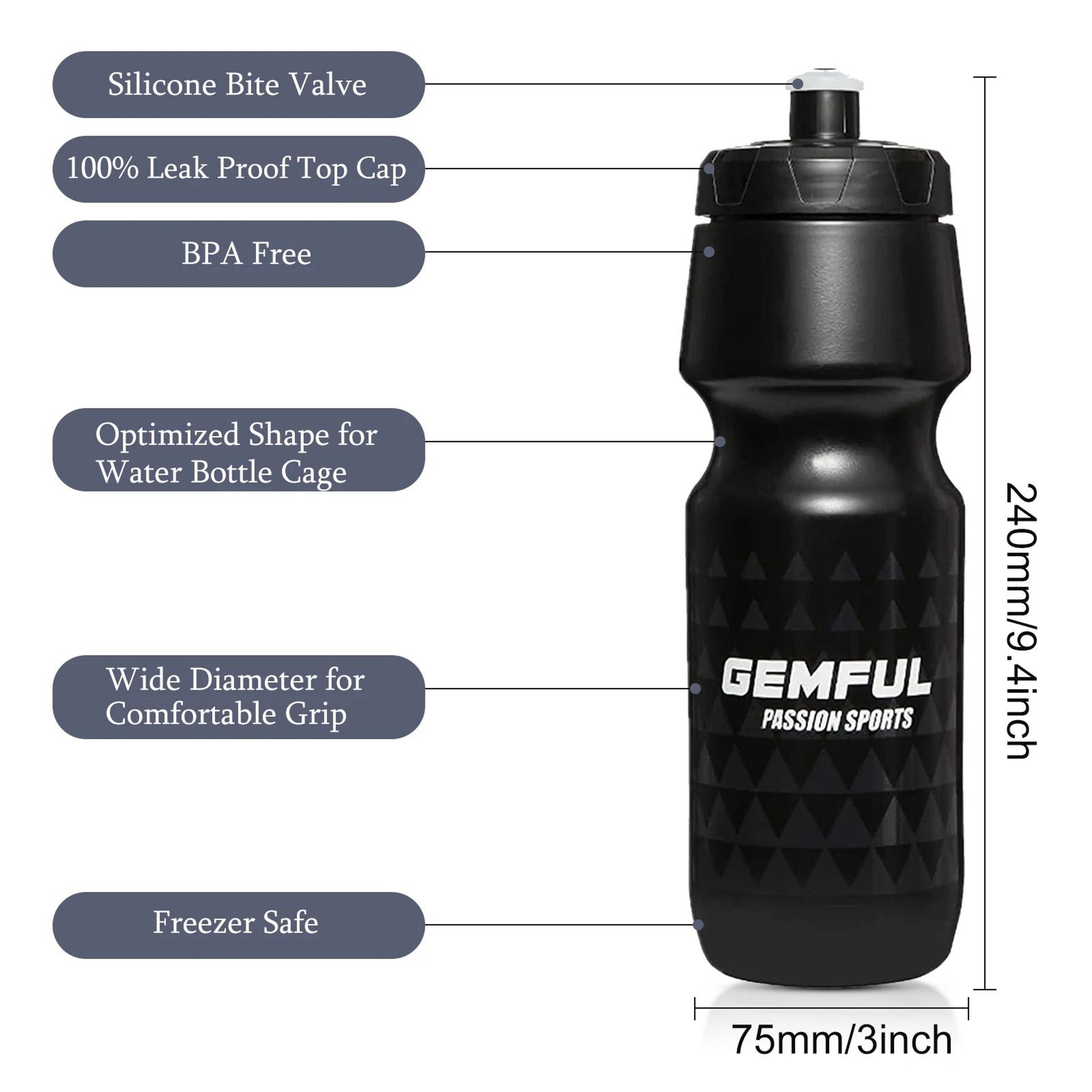 Bike Water Bottle BPA Free Squeeze Cycling Sports Water Bottle 750ml 5