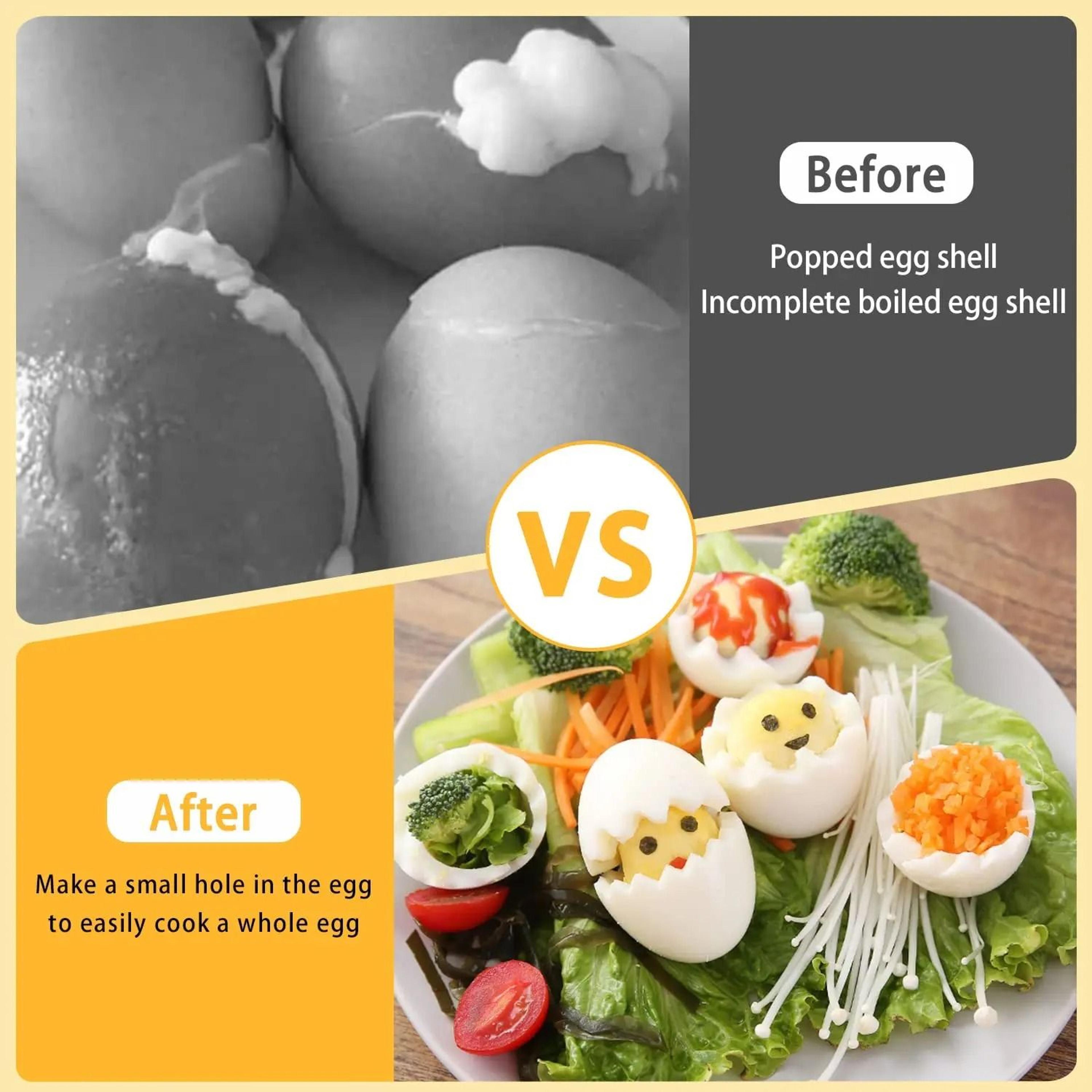 Stainless Steel Egg Piercer Tool For Perfect Boiled Eggs 3