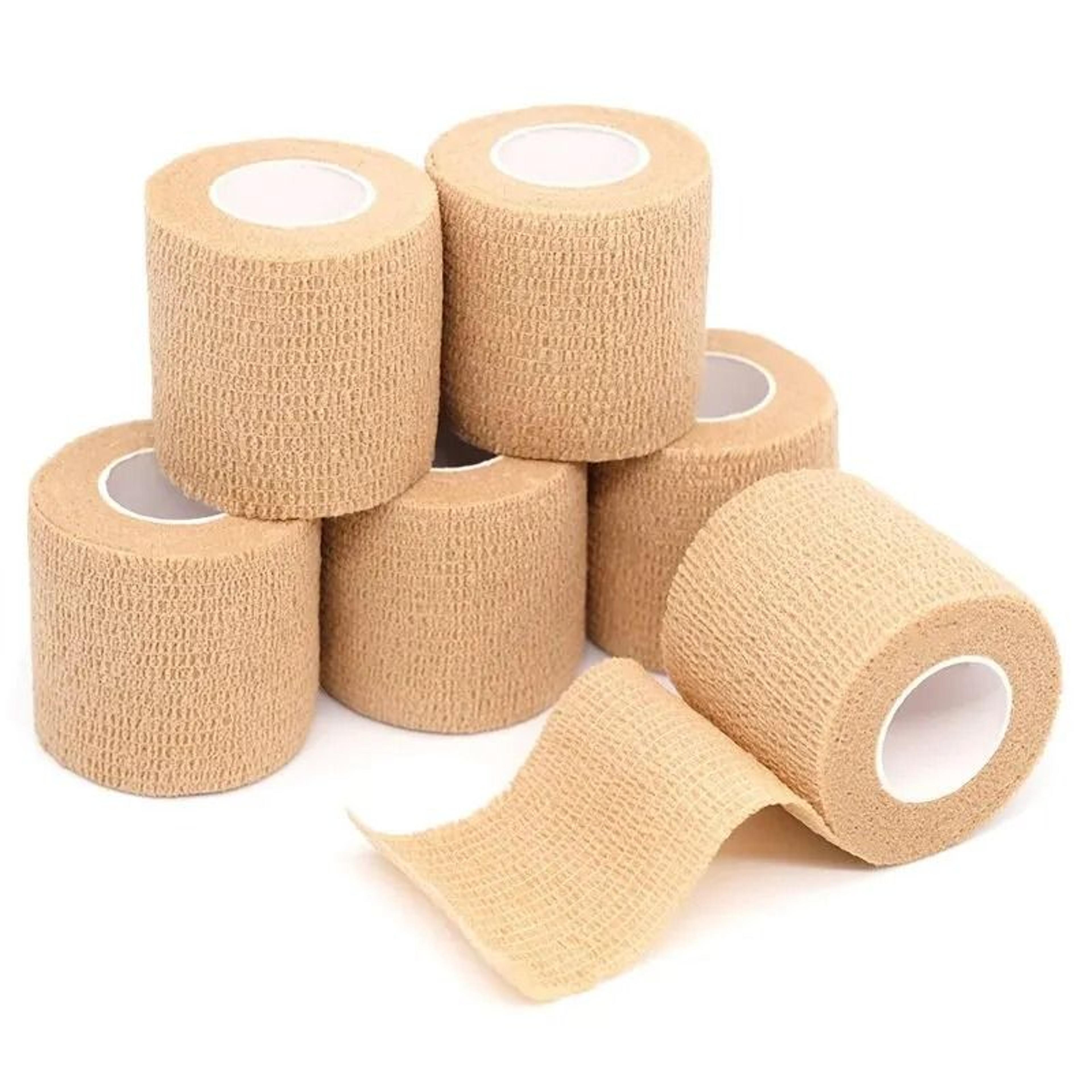 self adhesive elastic bandage tattoo grip tape 3 pack cohesive wrap