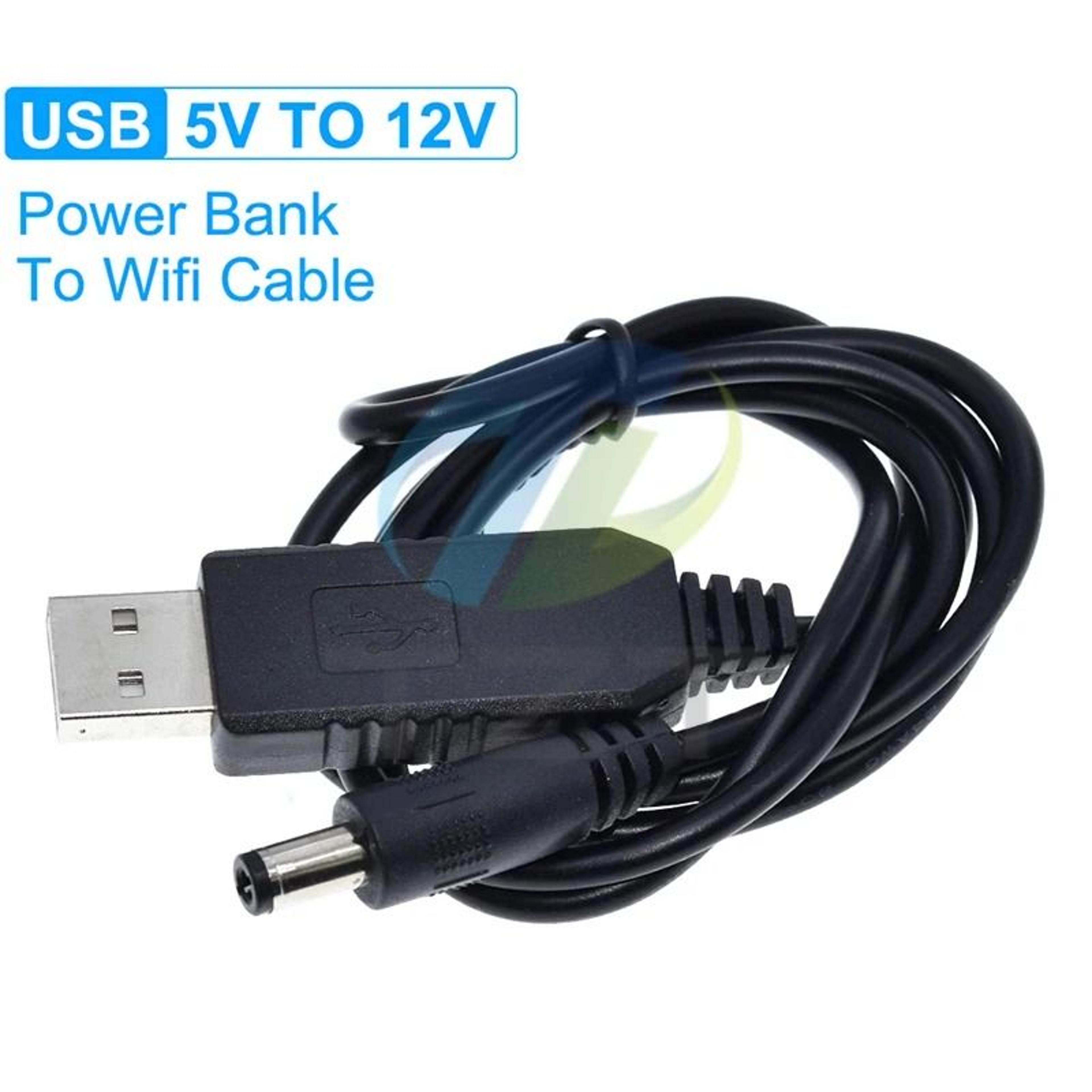 USB Step Up Converter Cable 5V To 9V 12V Power Boost Adapter 0