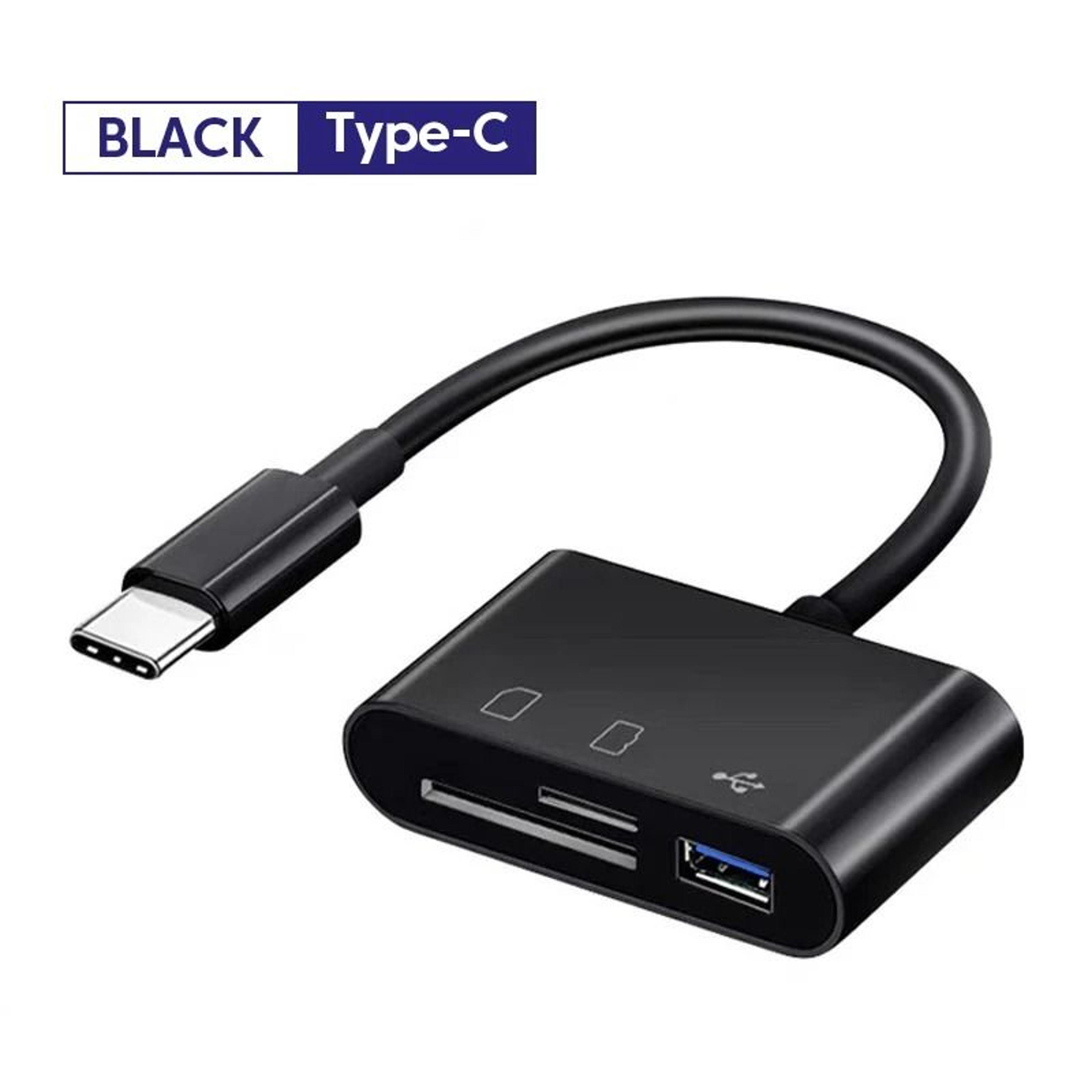 USB C Card Reader 3 In 1 Type C SD TF OTG Adapter 1
