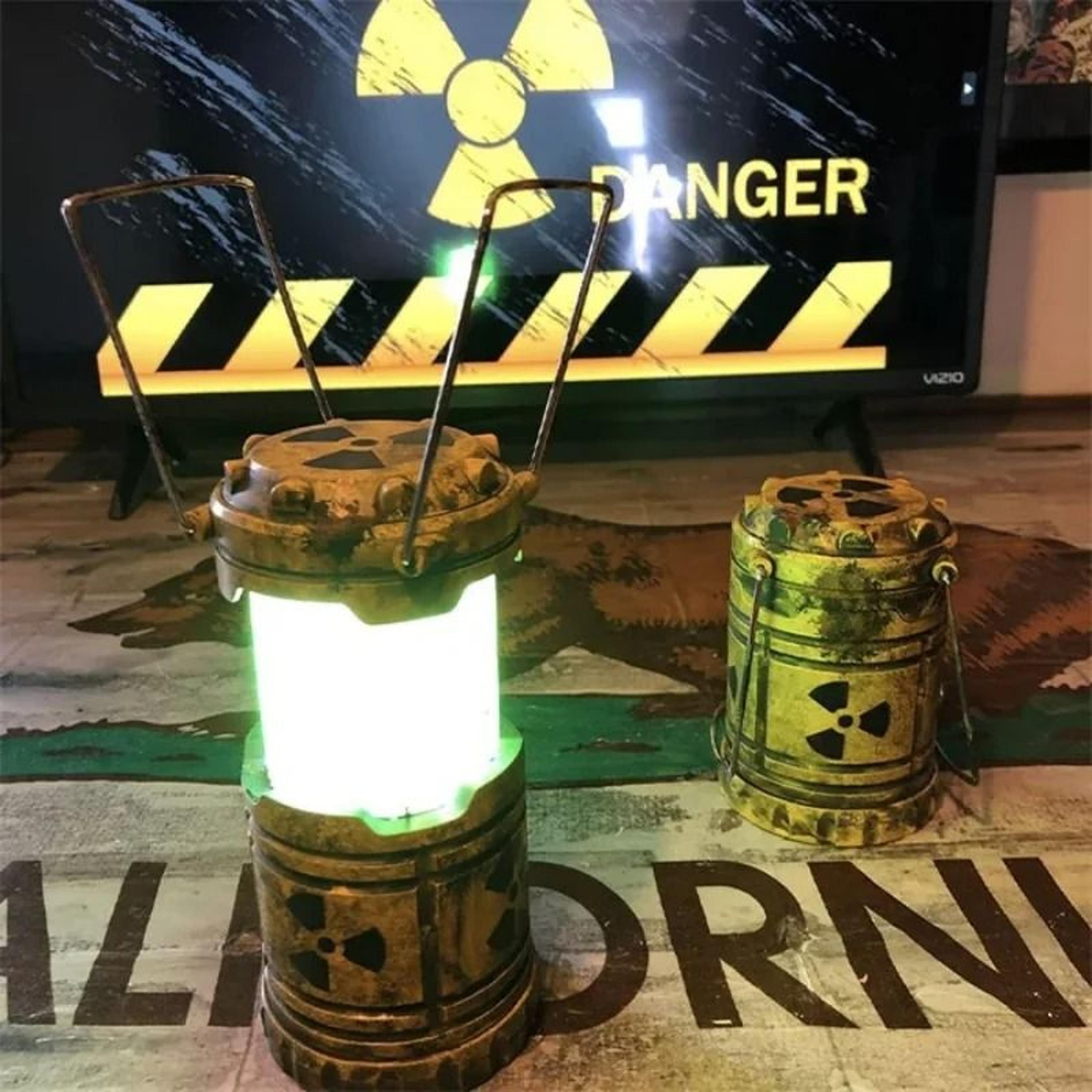 Nuclear Reactor Lantern Toy Mini LED Simulation Desk Light Gadget 5