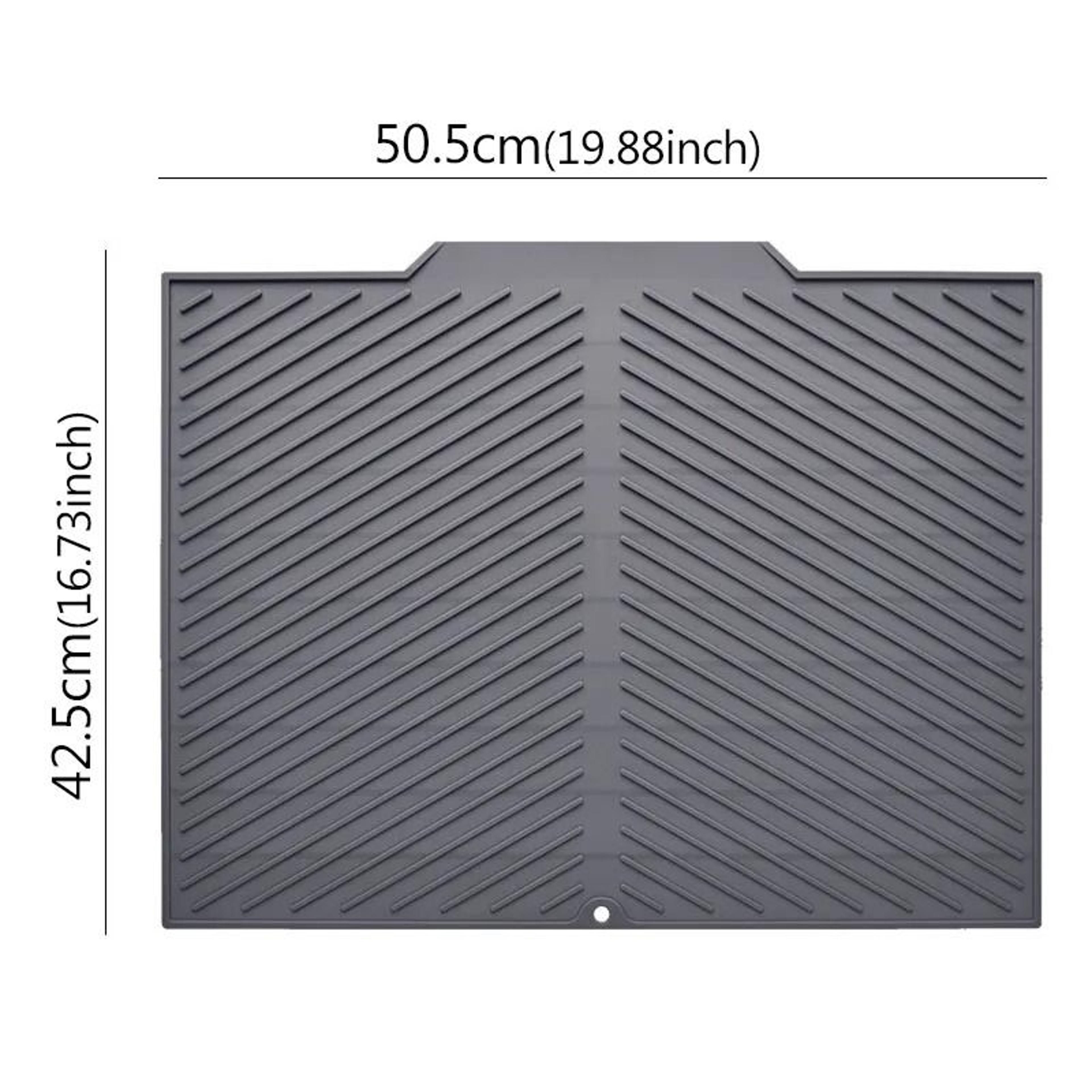 Silicone Dish Drying Mat Heat Resistant Foldable Countertop Draining Board 3