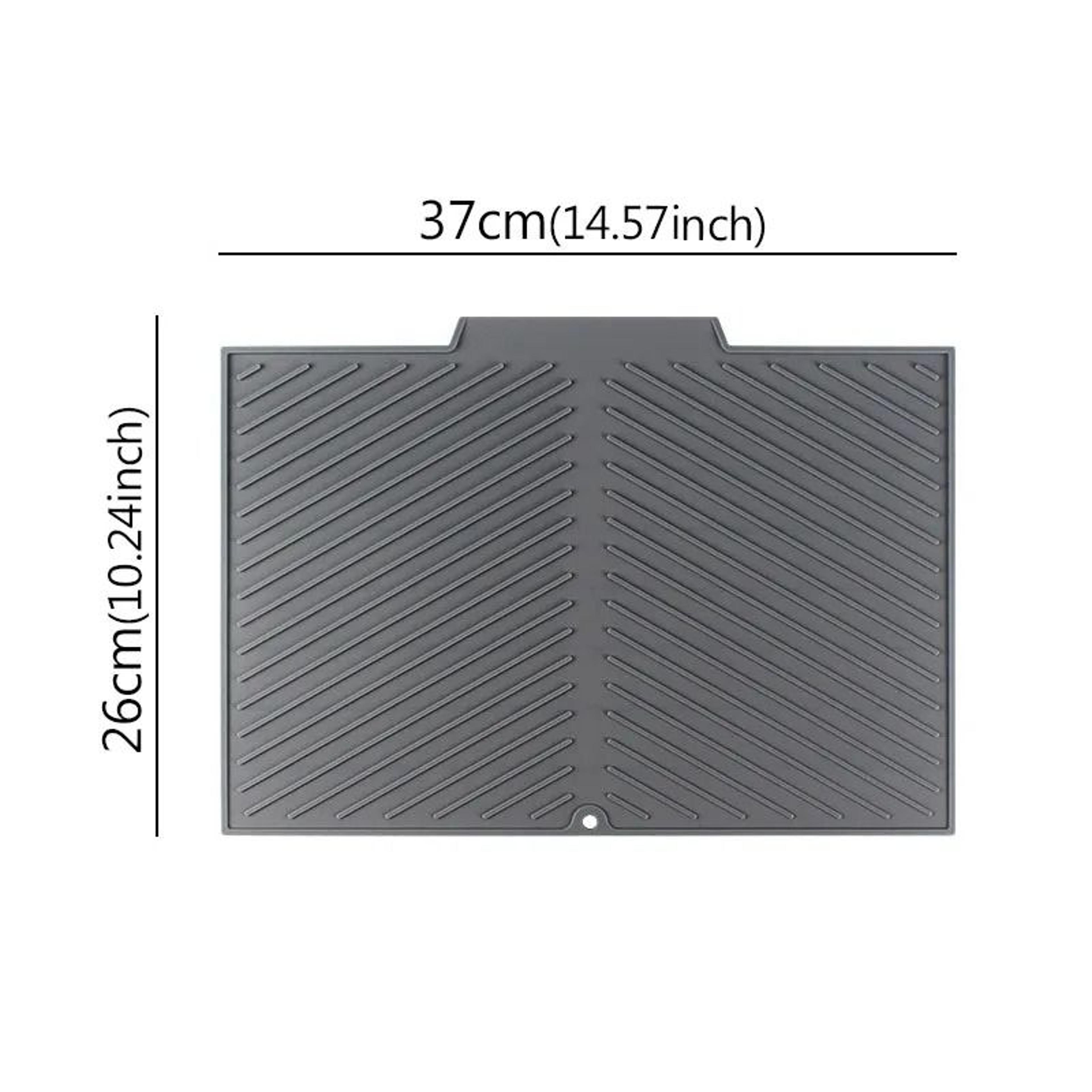 Silicone Dish Drying Mat Heat Resistant Foldable Countertop Draining Board 1