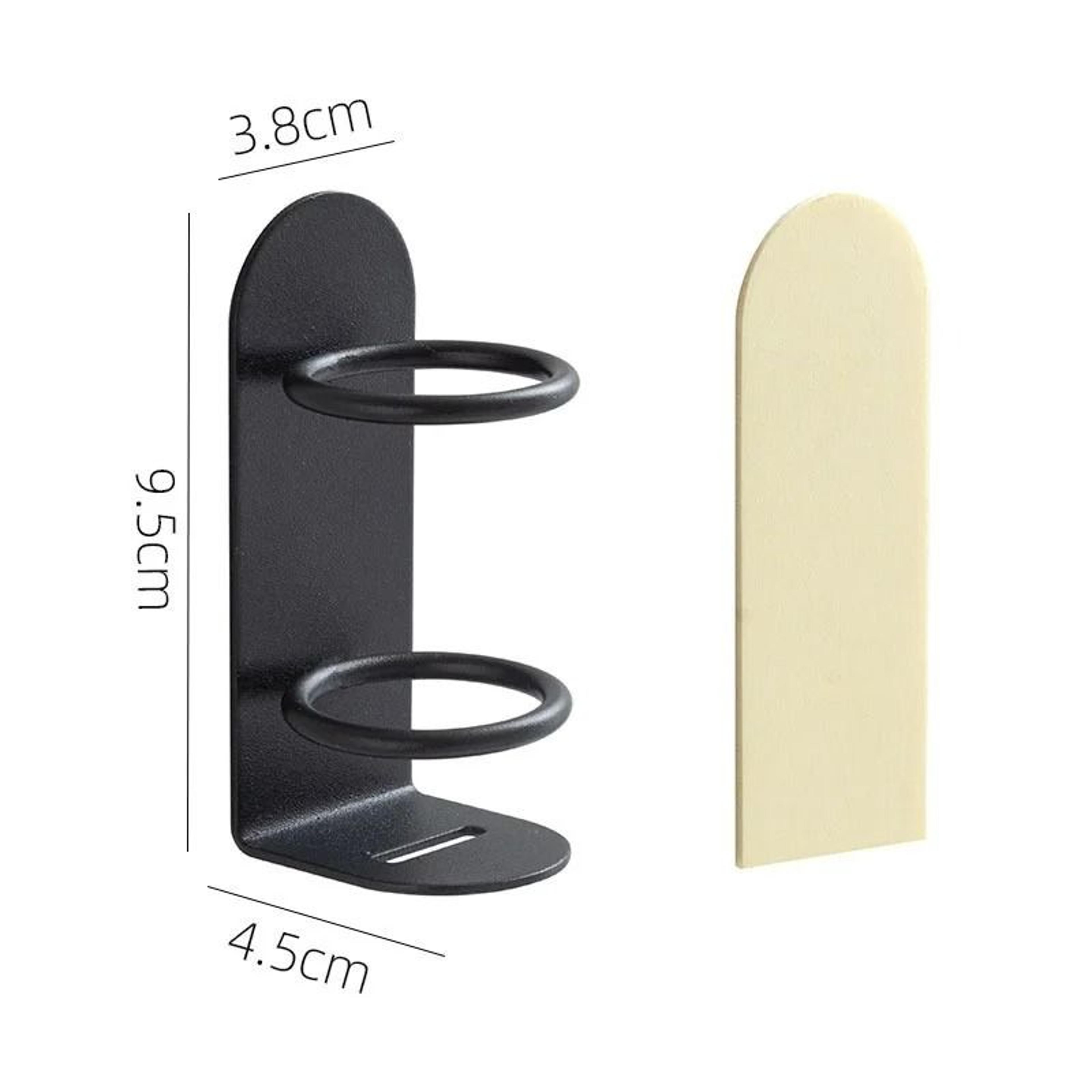 Wall Mounted Toothbrush Holder Organizer With Razor Storage Shelf No Drill 5