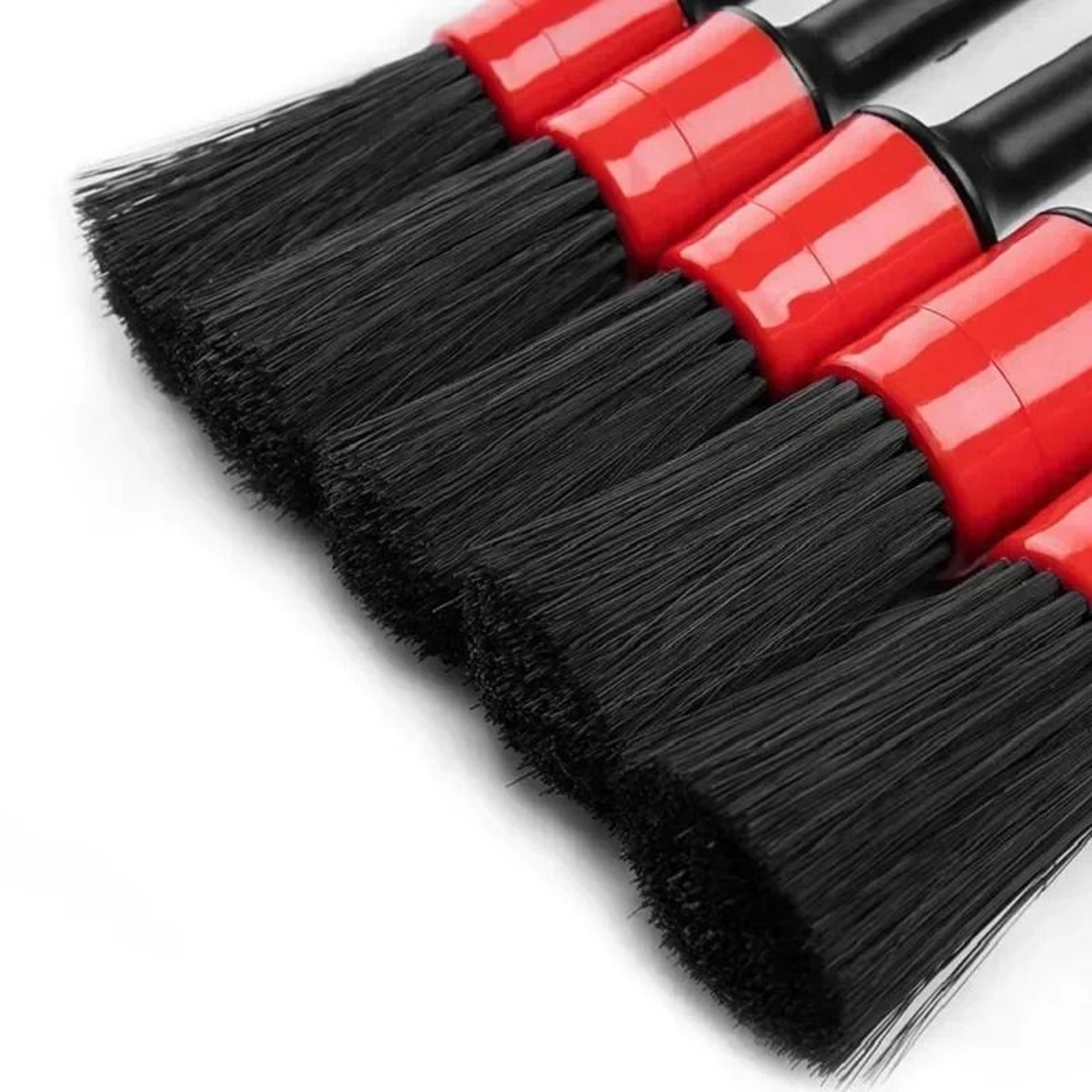 Car Detailing Brush Set Soft Interior Cleaning Brushes For Dashboard Wheels And Vents 4