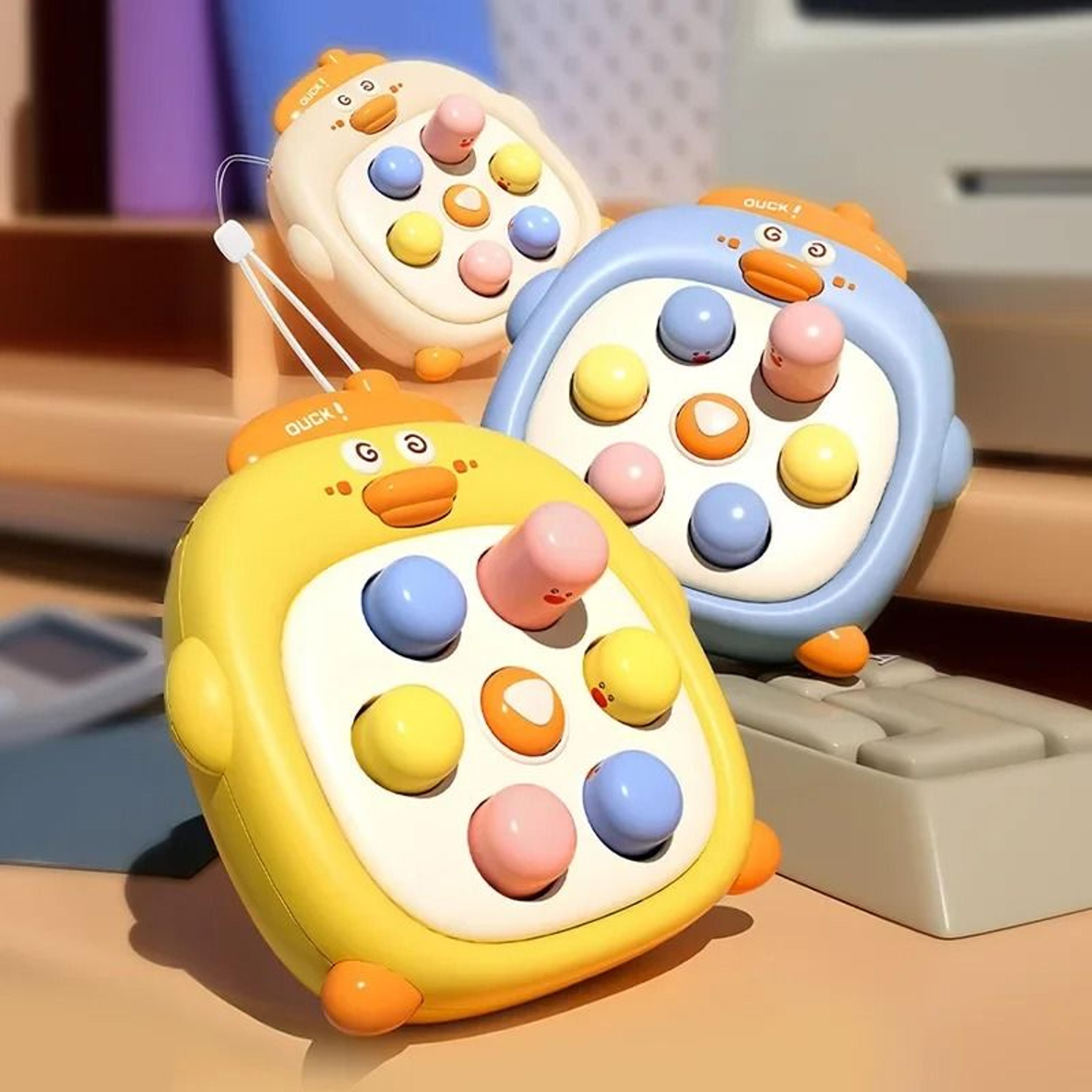 mini whack a mole toy handheld kids game hand eye coordination educational toy