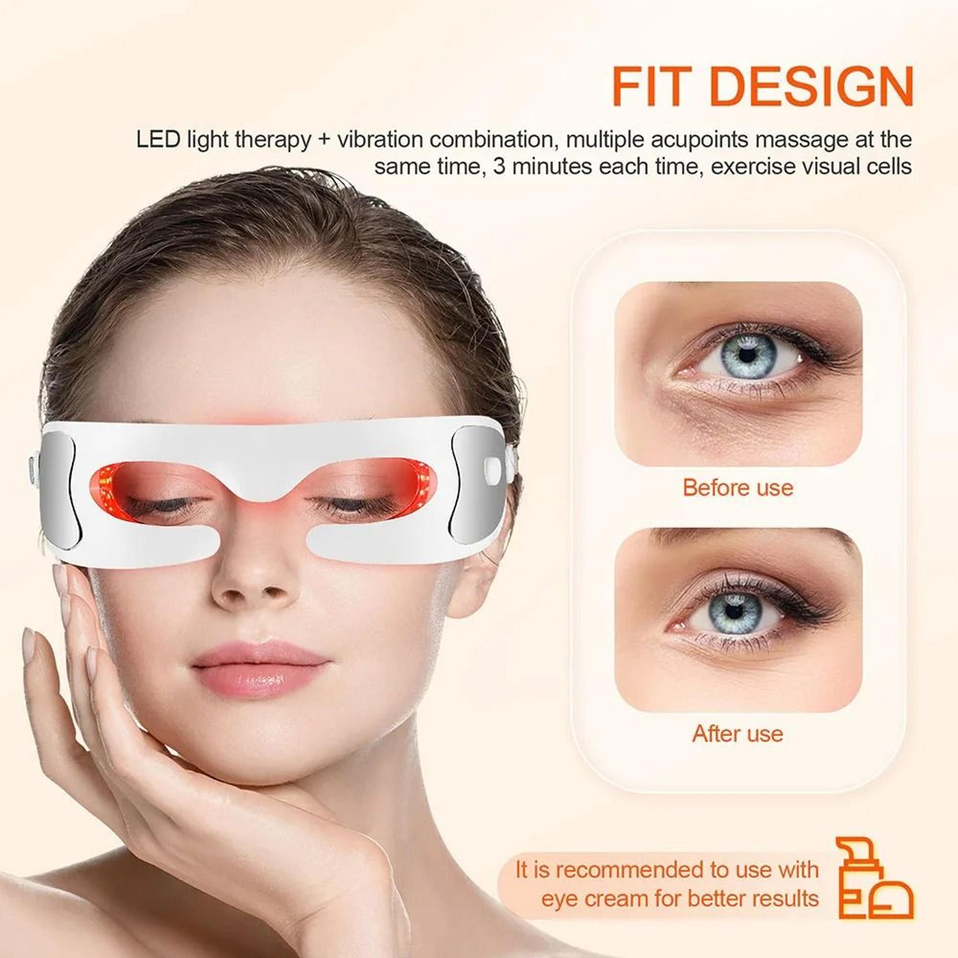 LED Eye Massager Device Anti Aging Dark Circles Eye Care Tool 6