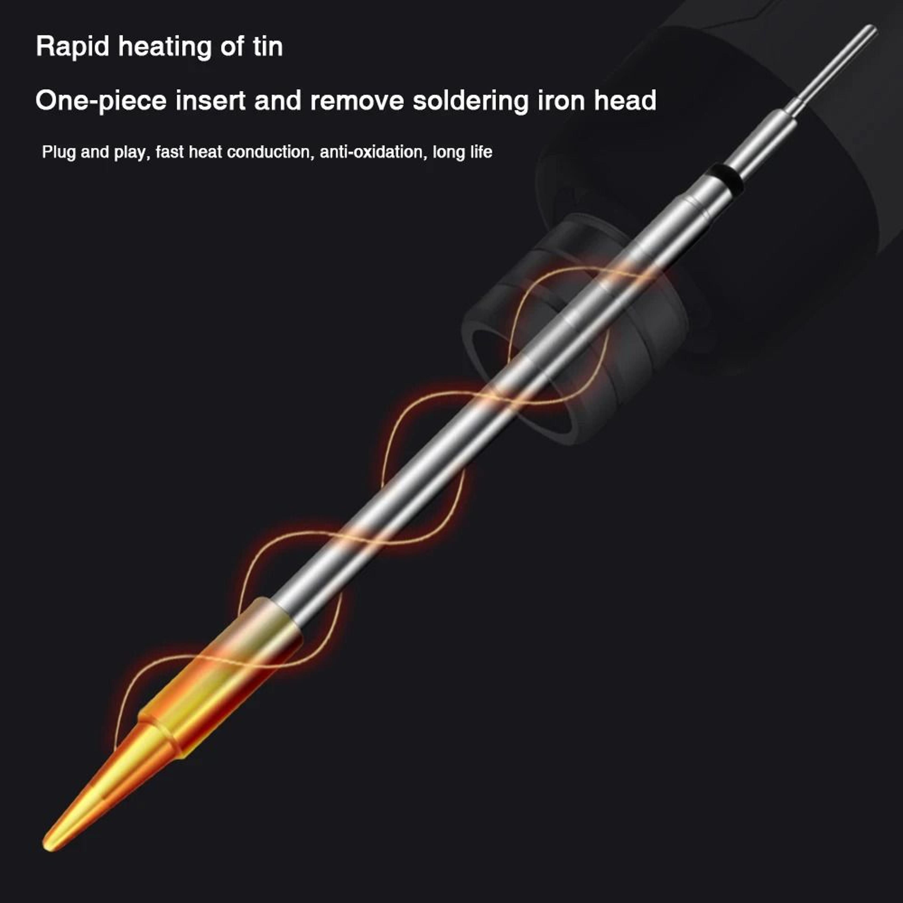 USB Soldering Iron Portable Mini Type C Adjustable Temperature Tool 12
