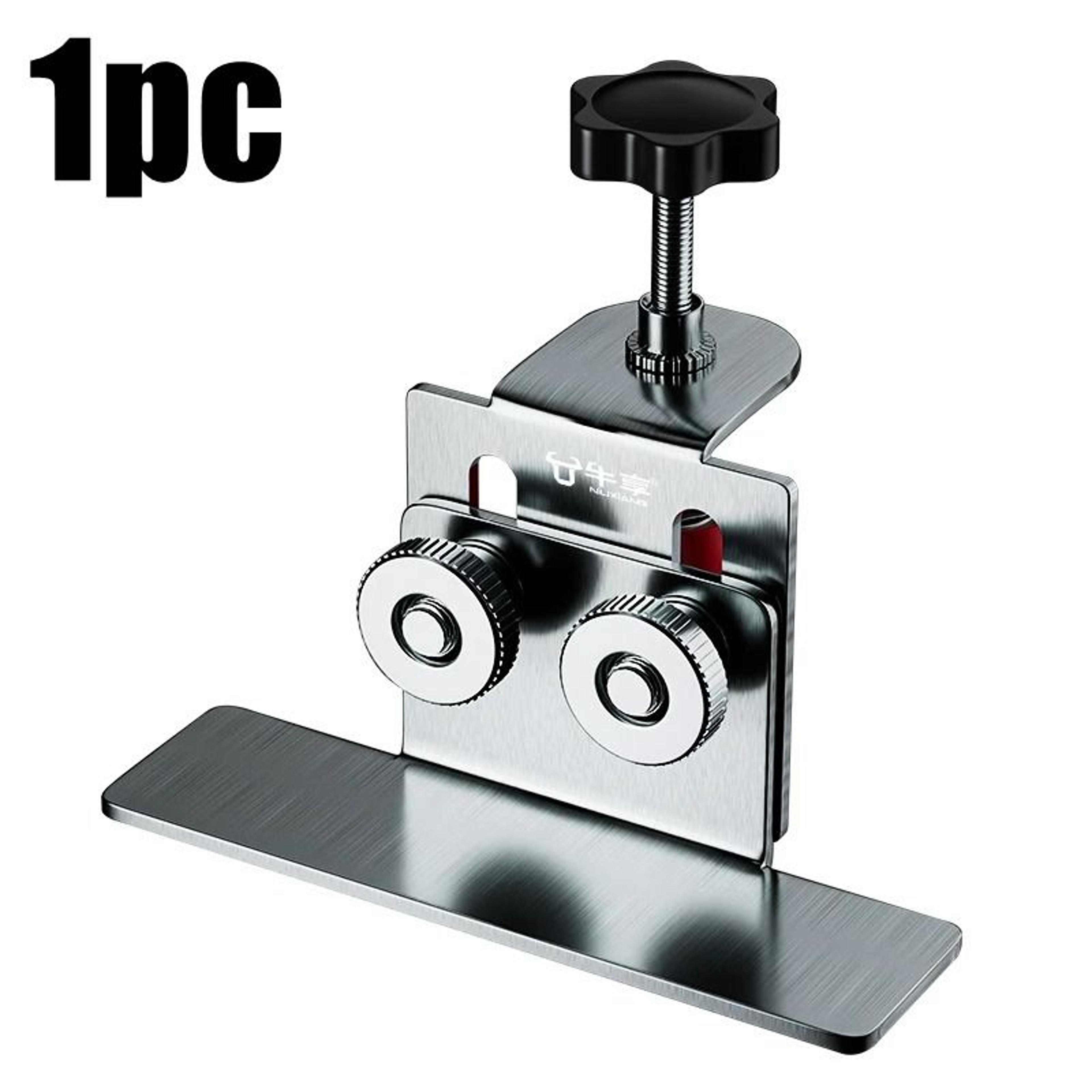 Stainless Steel Cabinet Door Installation Tool Adjustable Cabinet Mounting Jig Bracket 1