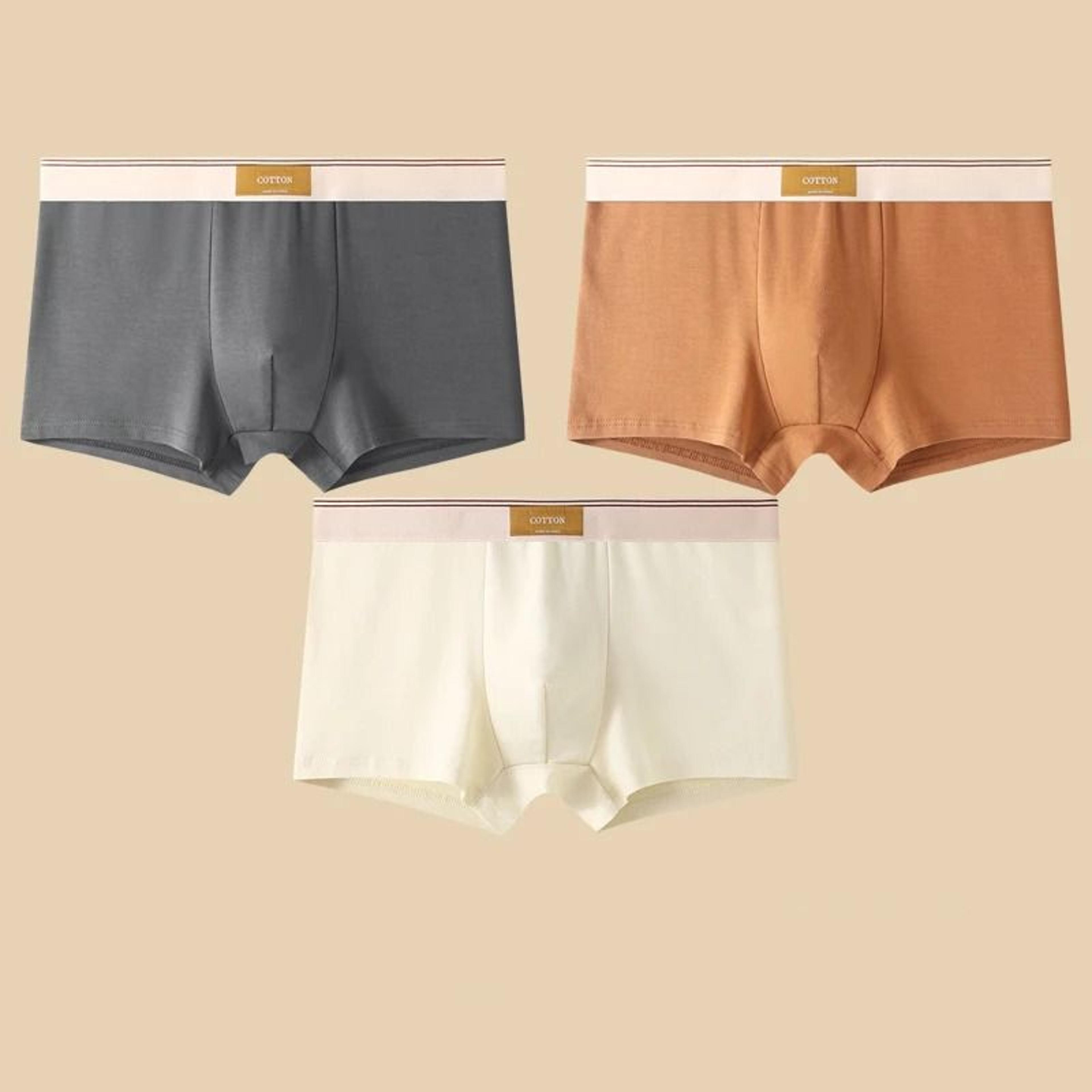 Mens Cotton Boxer Shorts Pack Breathable Comfortable Everyday Underwear Set 9