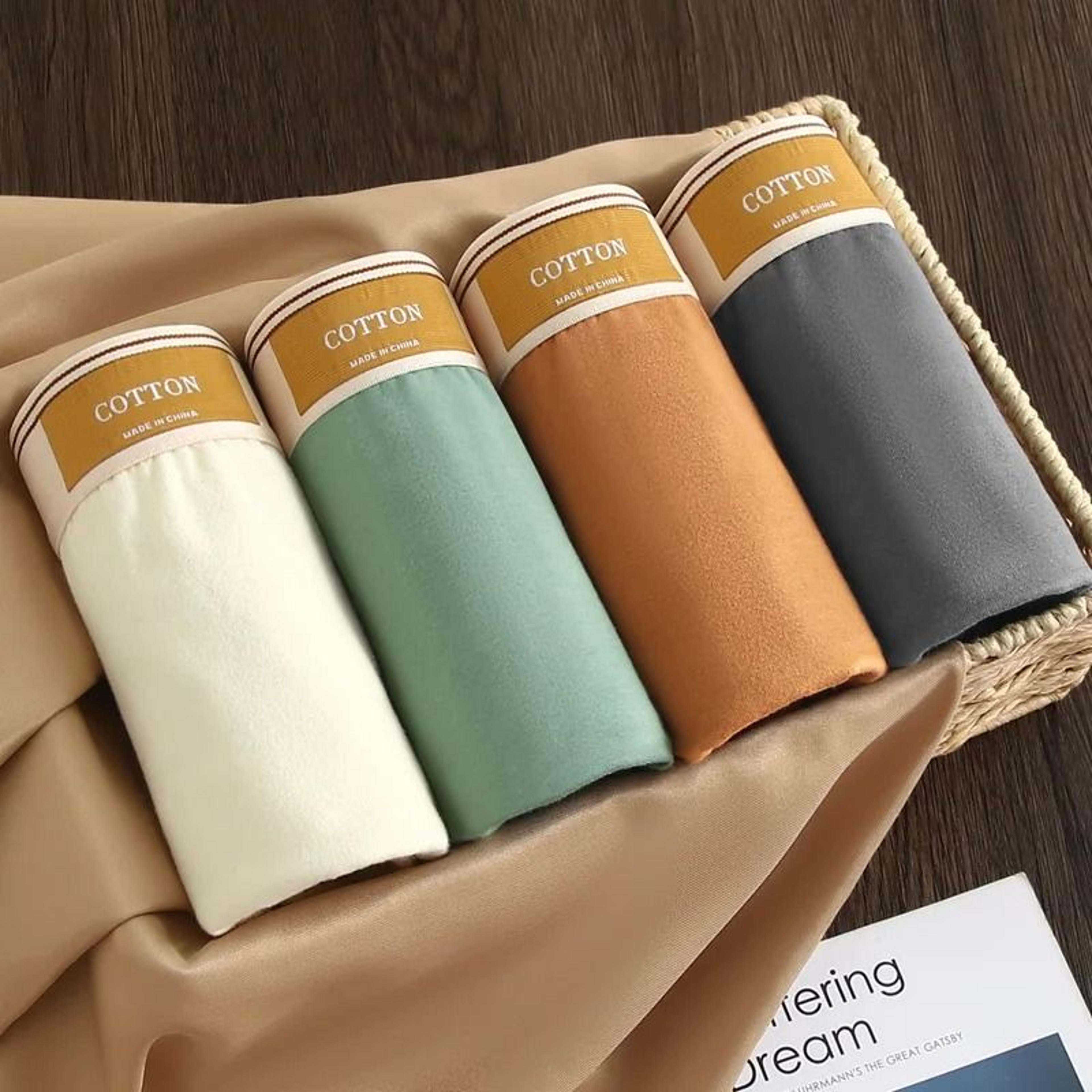 Mens Cotton Boxer Shorts Pack Breathable Comfortable Everyday Underwear Set 11