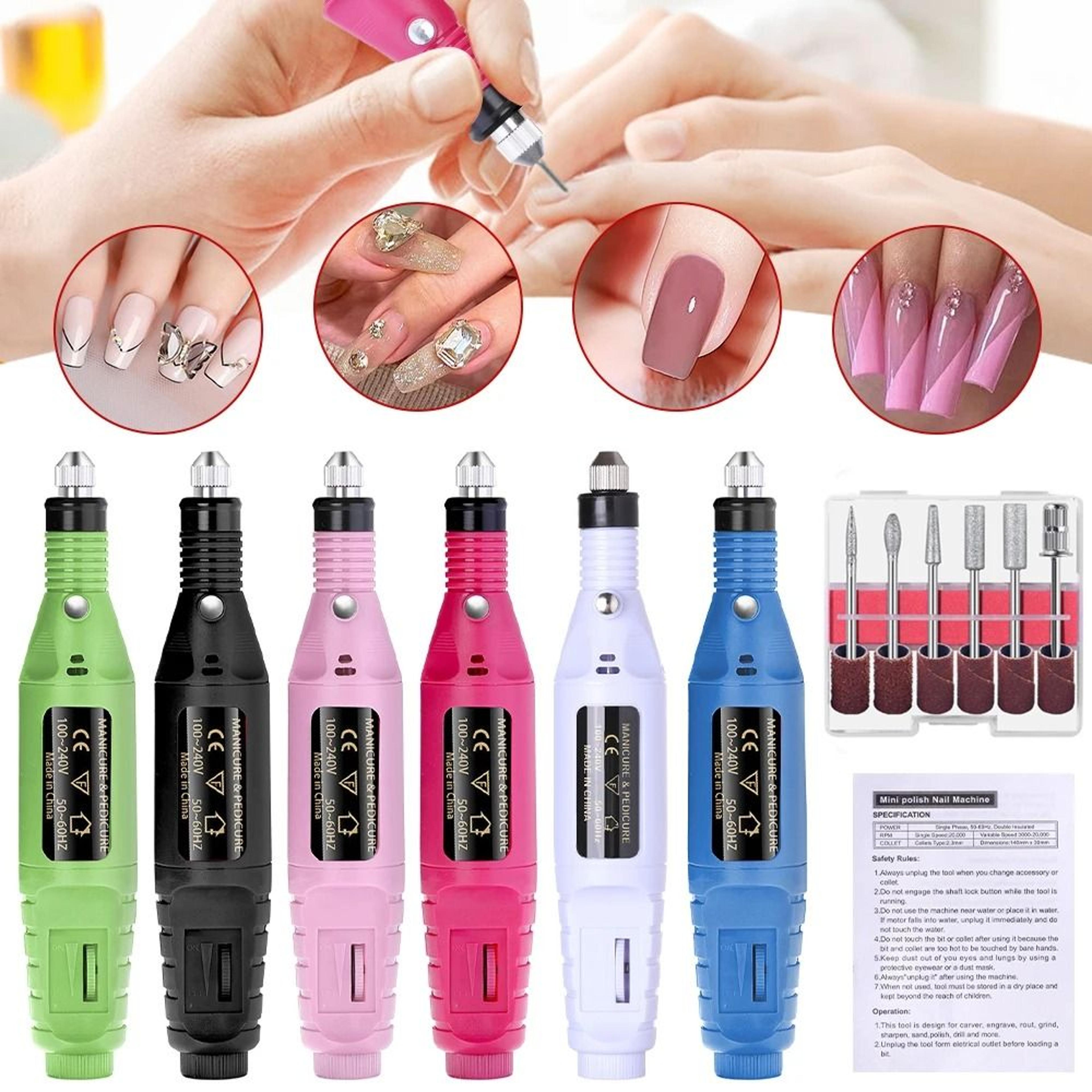 electric nail drill machine professional nail sander for gel polish removal and manicure