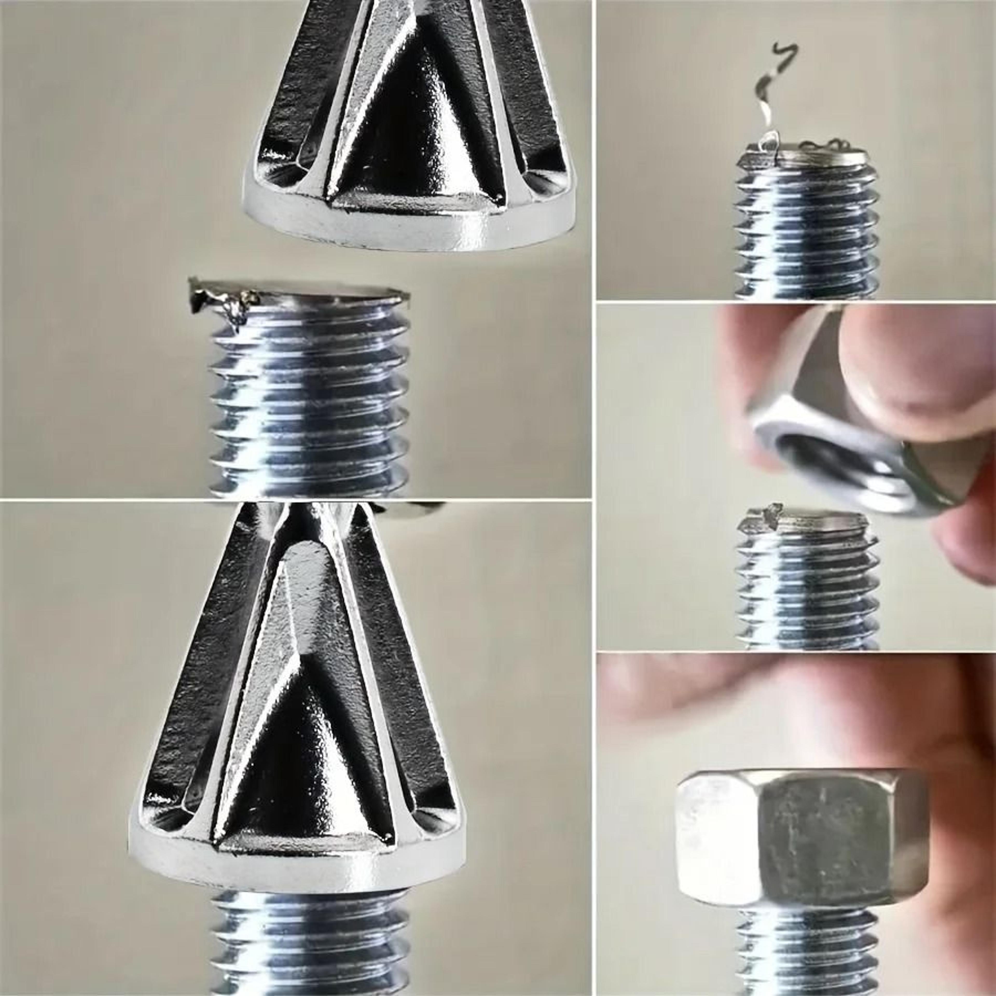 Chamfering Tool Drill Bit External Deburring Tool For Metal And Bolt Repair 1